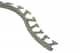 Schluter Jolly-Radius Profilé 1/4" Alum Gris R/J60G