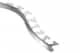 Schluter Jolly-Radius Profilé 1/4" Laiton Chromé R/J60MC