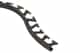 Schluter Jolly-Radius Profilé  1/4" Alum Brun Noir R/J60SB