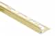 Schluter Jolly Profilé 1/2" Alum Laiton Poli J125AMG