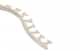 Schluter Jolly-Radius Profilé 1/2" Alum Ivoire R/J125TSI