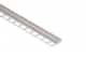 Schluter Deco-SG Profilé Rainure 7/16" Alu Grège 12 SG110TSBG12