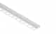 Schluter Deco-SG Profilé Rainure 3/8" Alu Blanc Mat 12 SG100MBW12