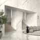 Atlas Plan | Ice Crystal | 63" x 126" | Poli | Faces aléatoires