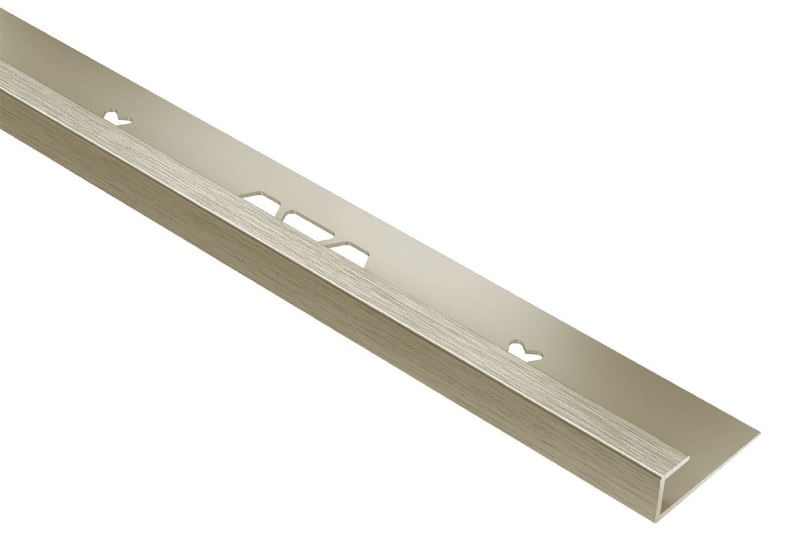 Schluter Vinpro-S Profilé 13/64" Alum Nickel Brossé VPS50ATGB