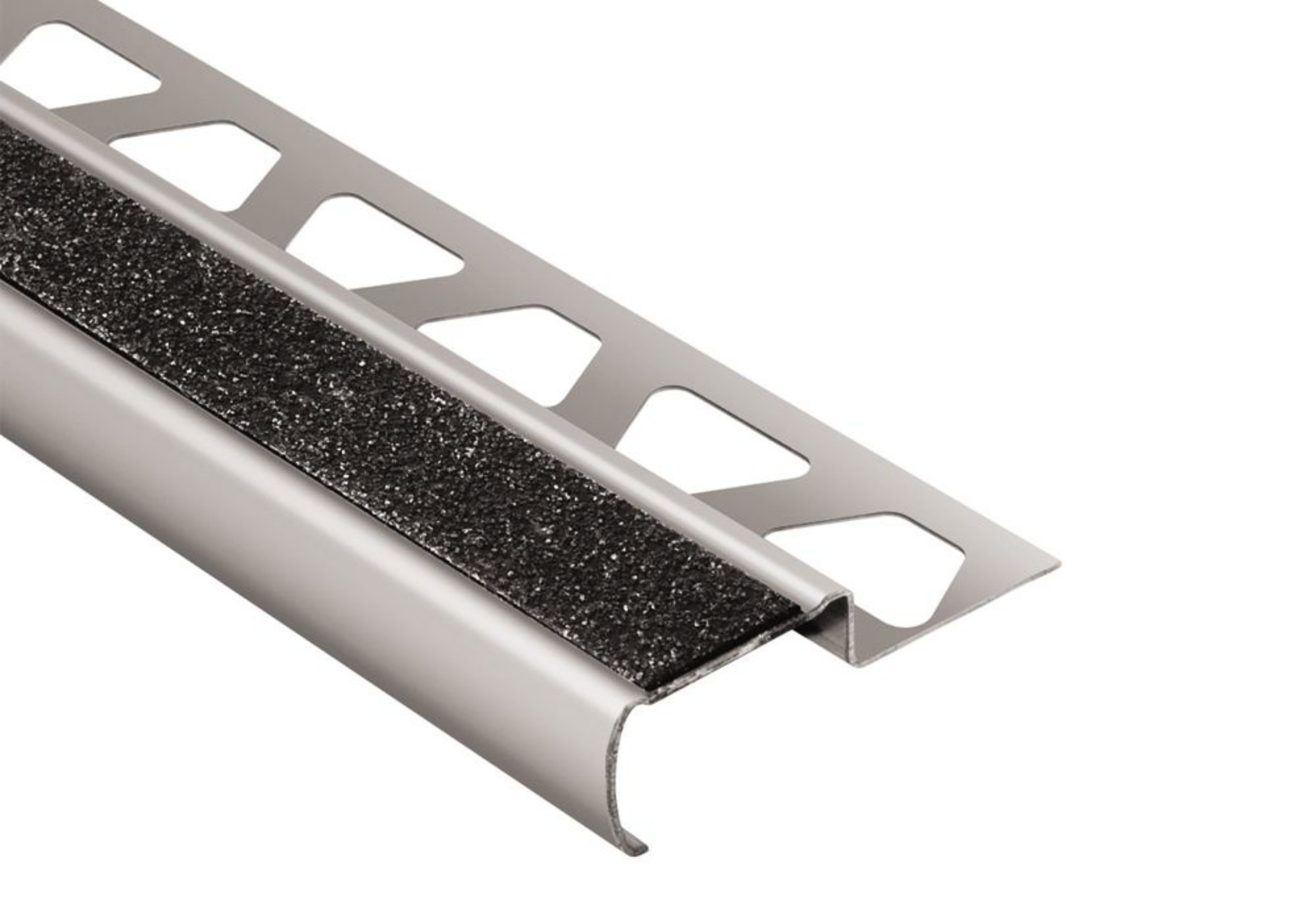 Schluter Trep-Gs 1-3/16" Marche 9/16" Inox Noir GSEB150GS