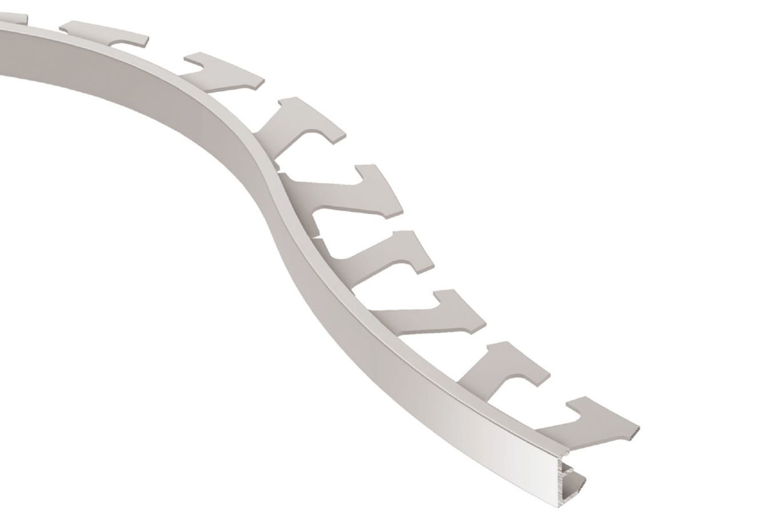 Schluter Schiene-Radius Profilé 1/4" Alum Mat R/AE60