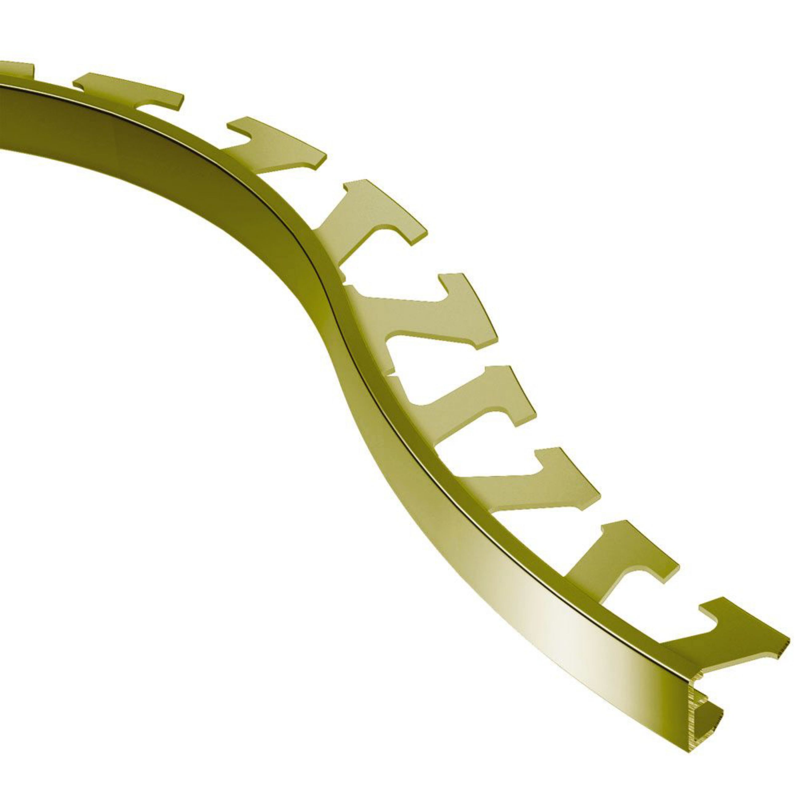 Schluter Schiene-Radius Profilé 3/16" Laiton R/M45