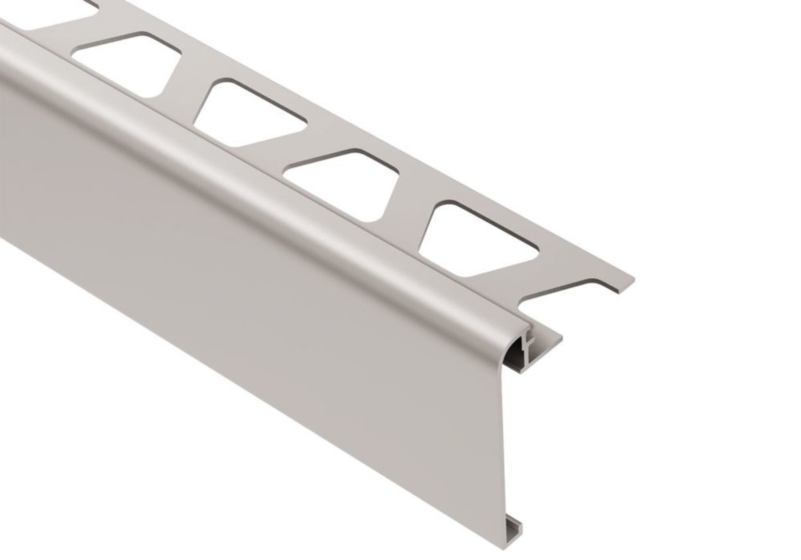 Schluter Rondec-Step-57 Profilé 1/2" Alum Mat RS125AE57