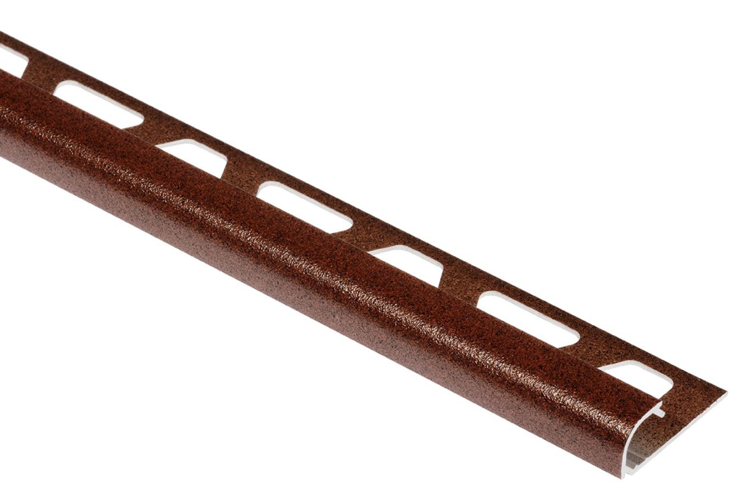 Schluter Rondec Profilé Rond 1/2" Alum Brun Rustique 10' RO125TSR/300