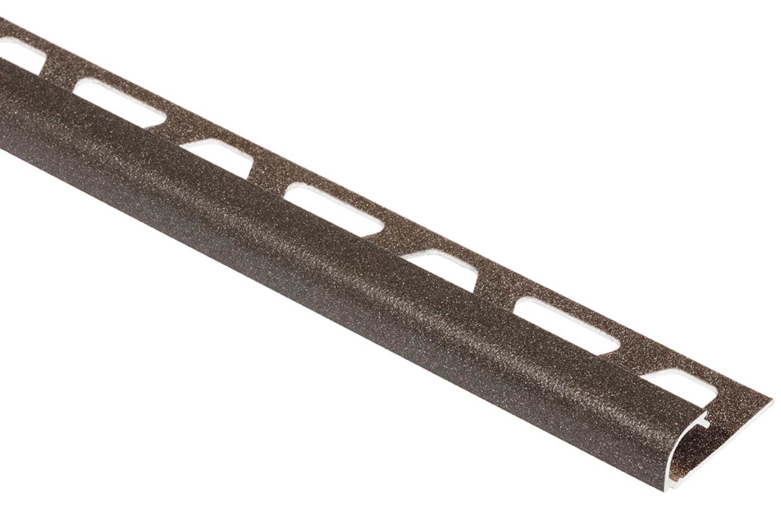Schluter Rondec Profilé Rond 3/8" Alum Anthracite Clair 10' RO100TSLA/300