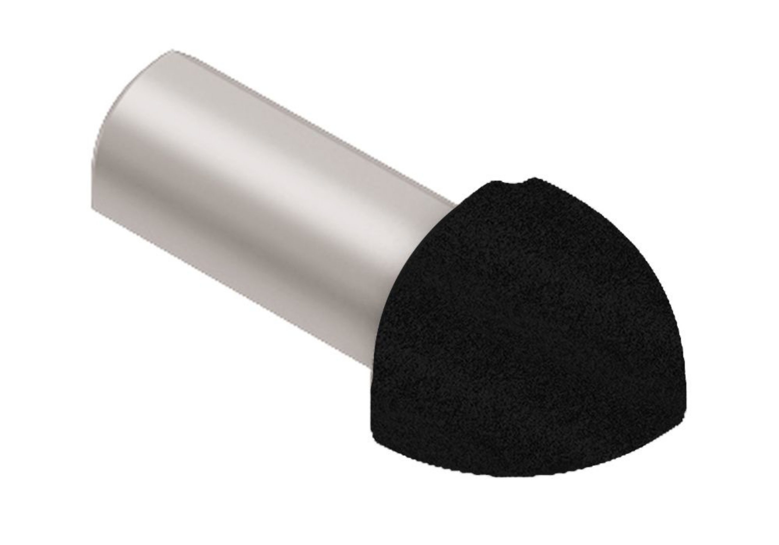 Schluter Rondec Coin Externe 1/2" Alum Noir Mat ED/RO125MGS