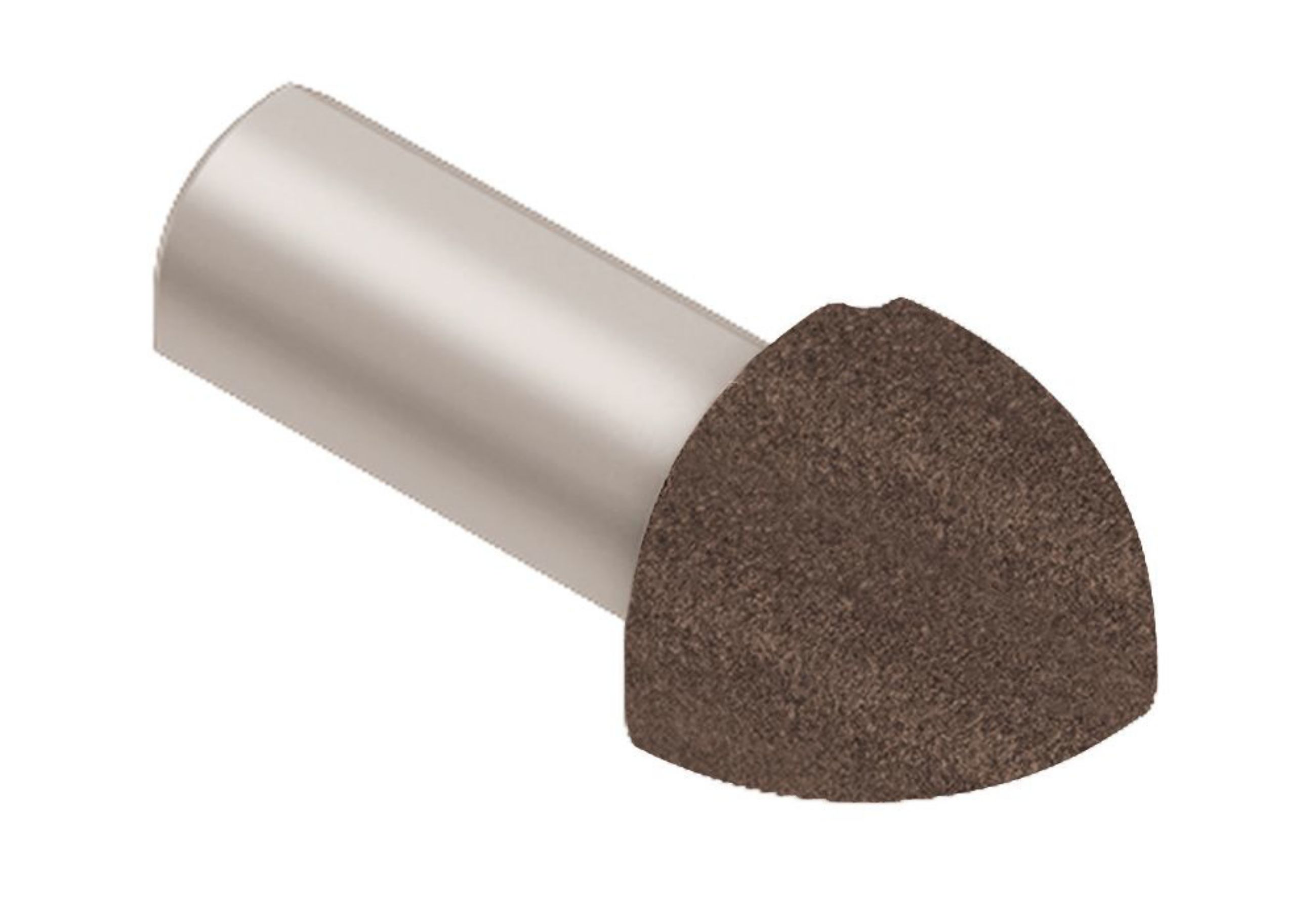 Schluter Rondec Coin Ext 1/2" Alum Bronze EV/RO125TSOB