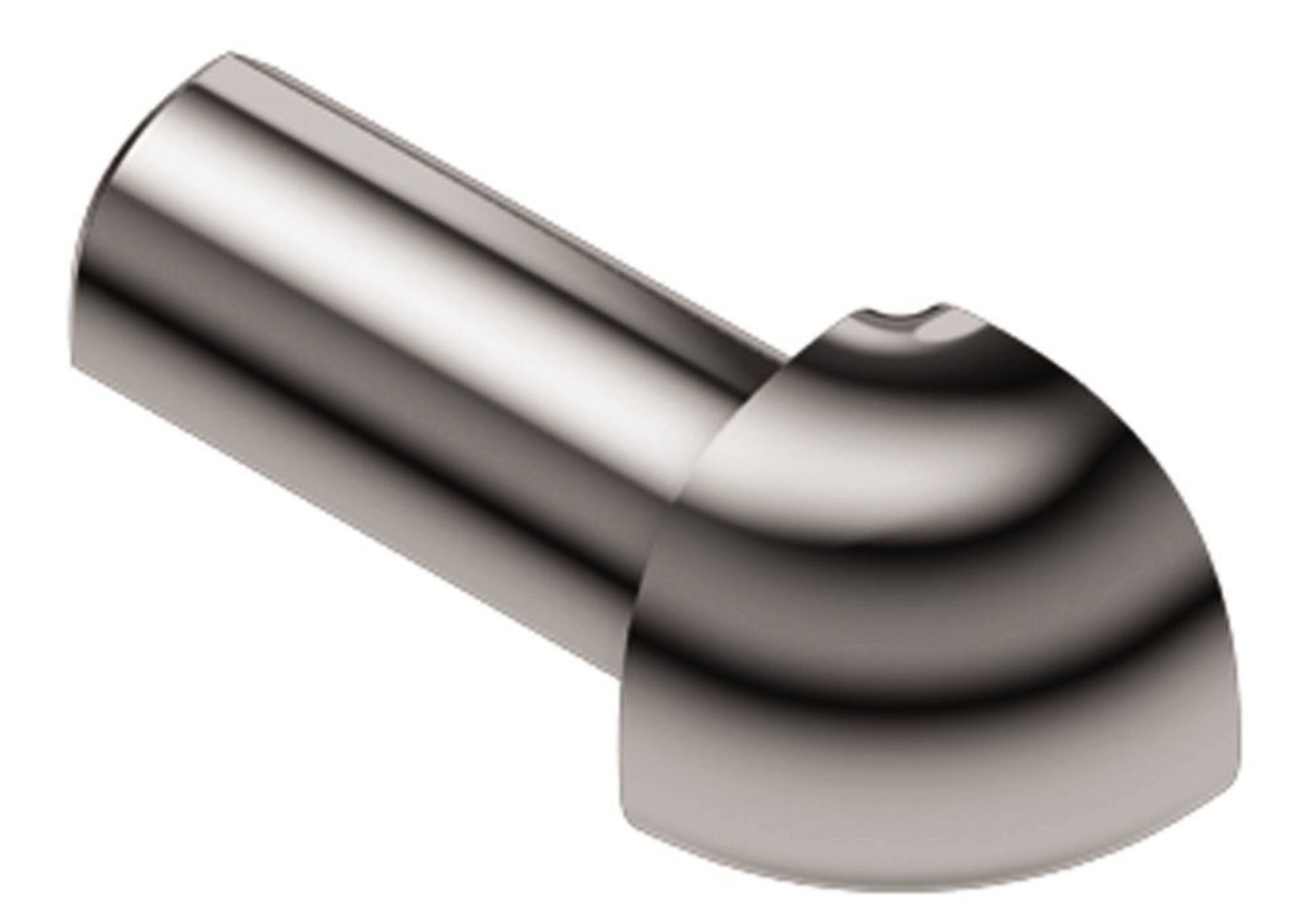 Schluter Rondec Coin Ext 1/2" Alum Chromé Poli EV/RO125ACG