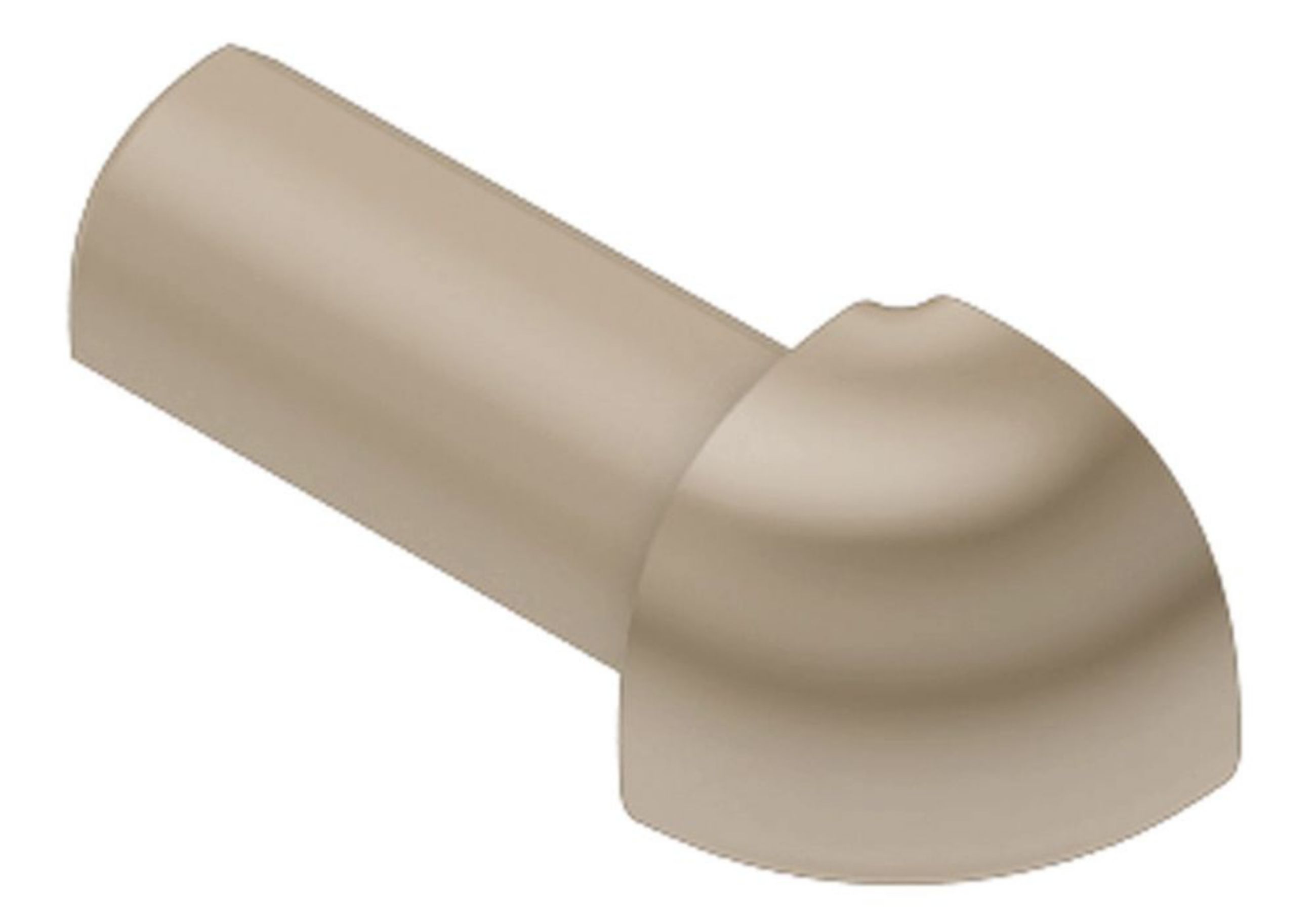 Schluter Rondec Coin Ext 1/2" Pvc Beige Cl E/PRO125HB