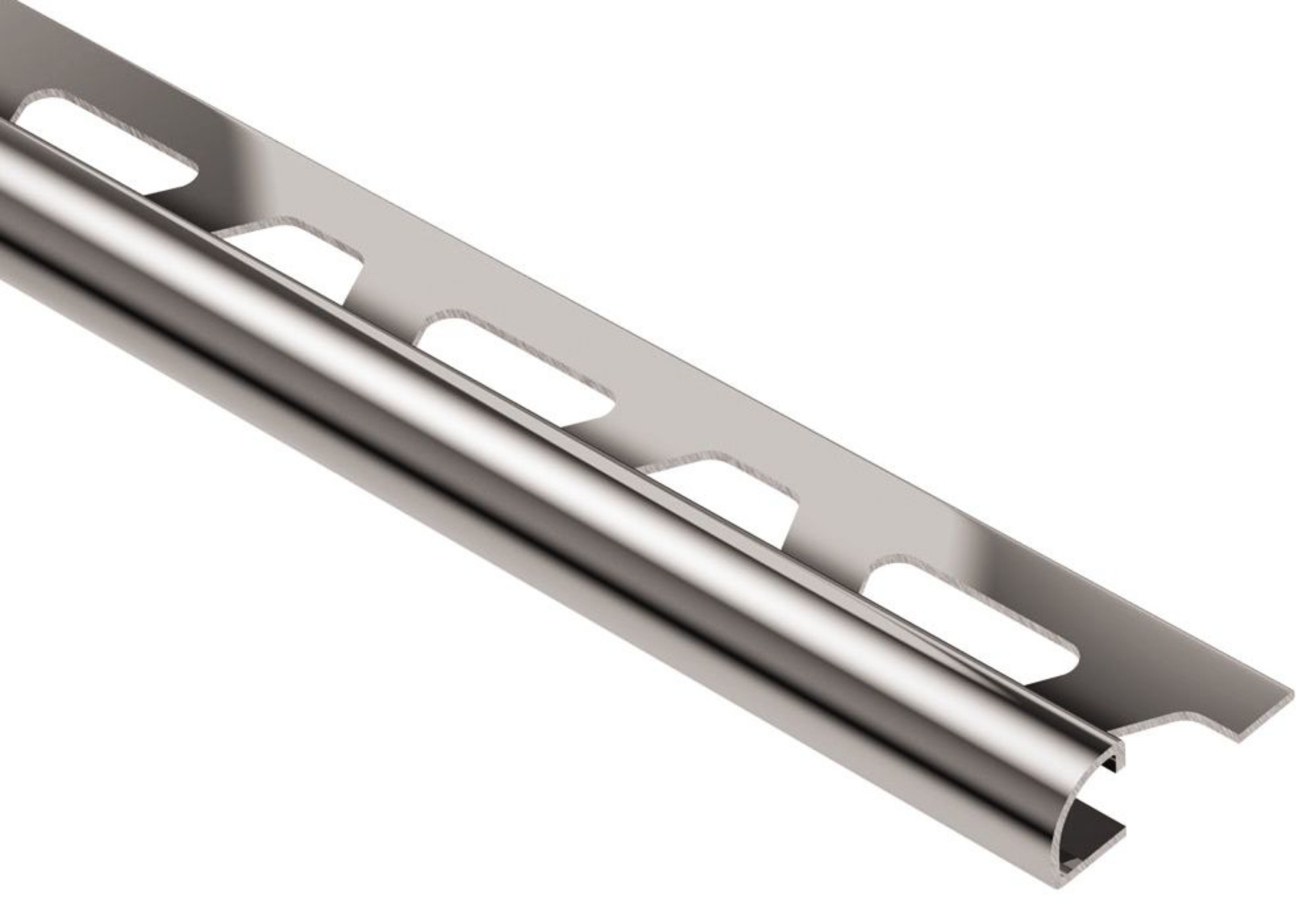 Schluter Rondec Profilé Rond 1/2" Inox RO125E