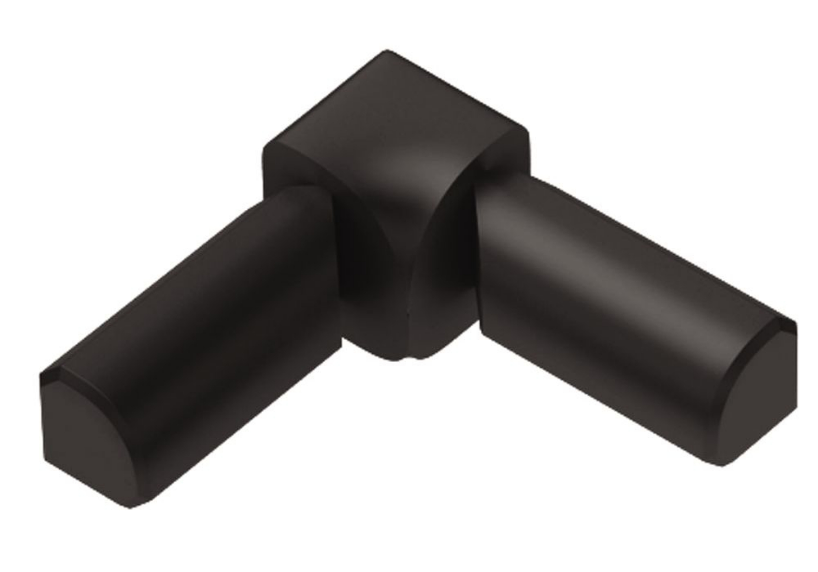Schluter Rondec Coin Int 2-Bouts 1/2" Alum Graphite I2L/RO125AGR