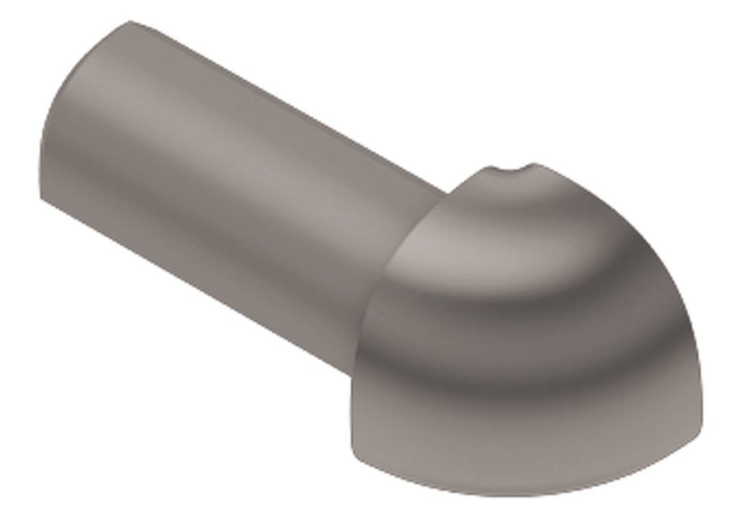 Schluter Rondec Coin Ext 7/16" Pvc Noir E/PRO110GS