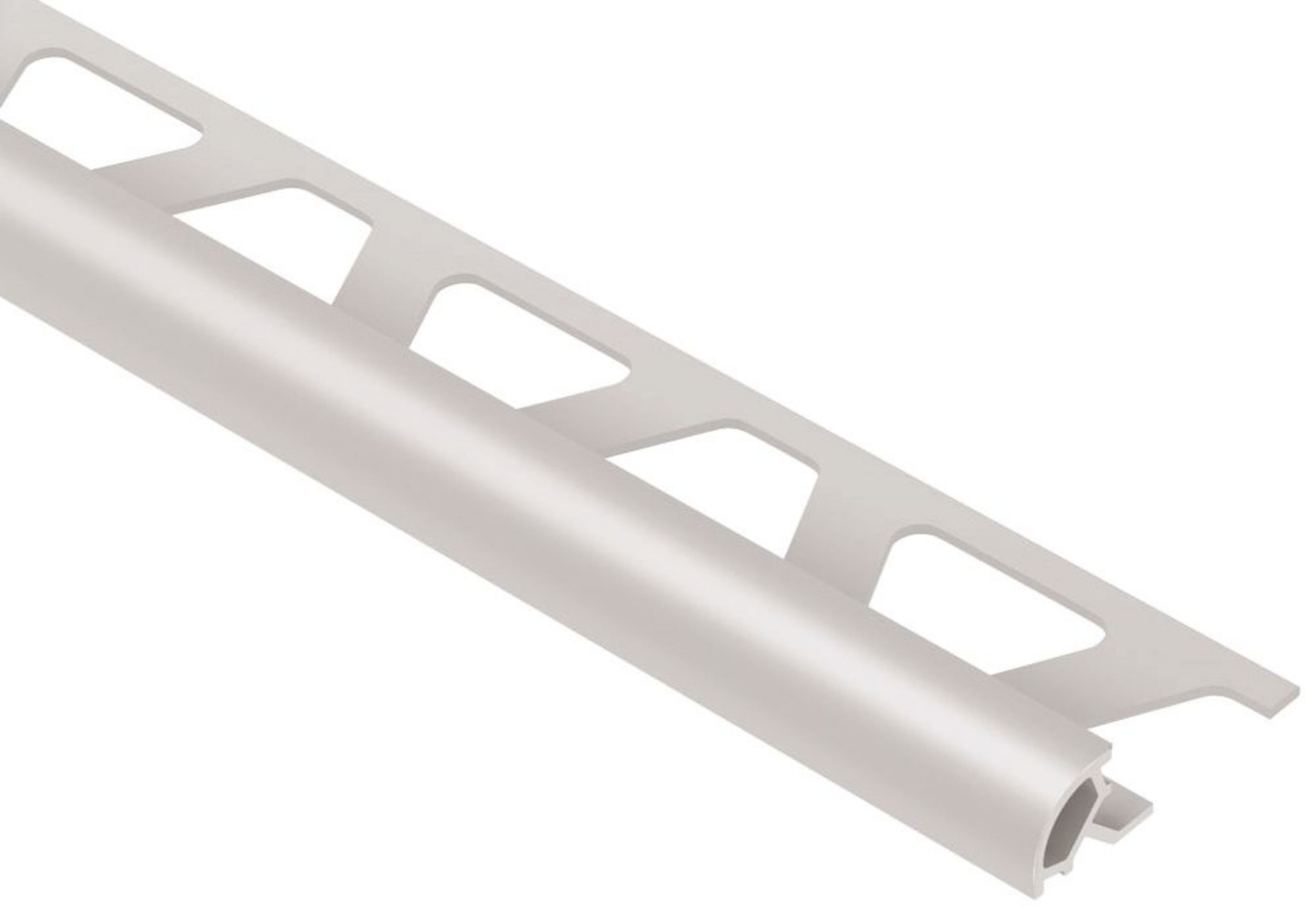Schluter Rondec Profilé Rond 7/16" Pvc Gris Clas PRO110PG