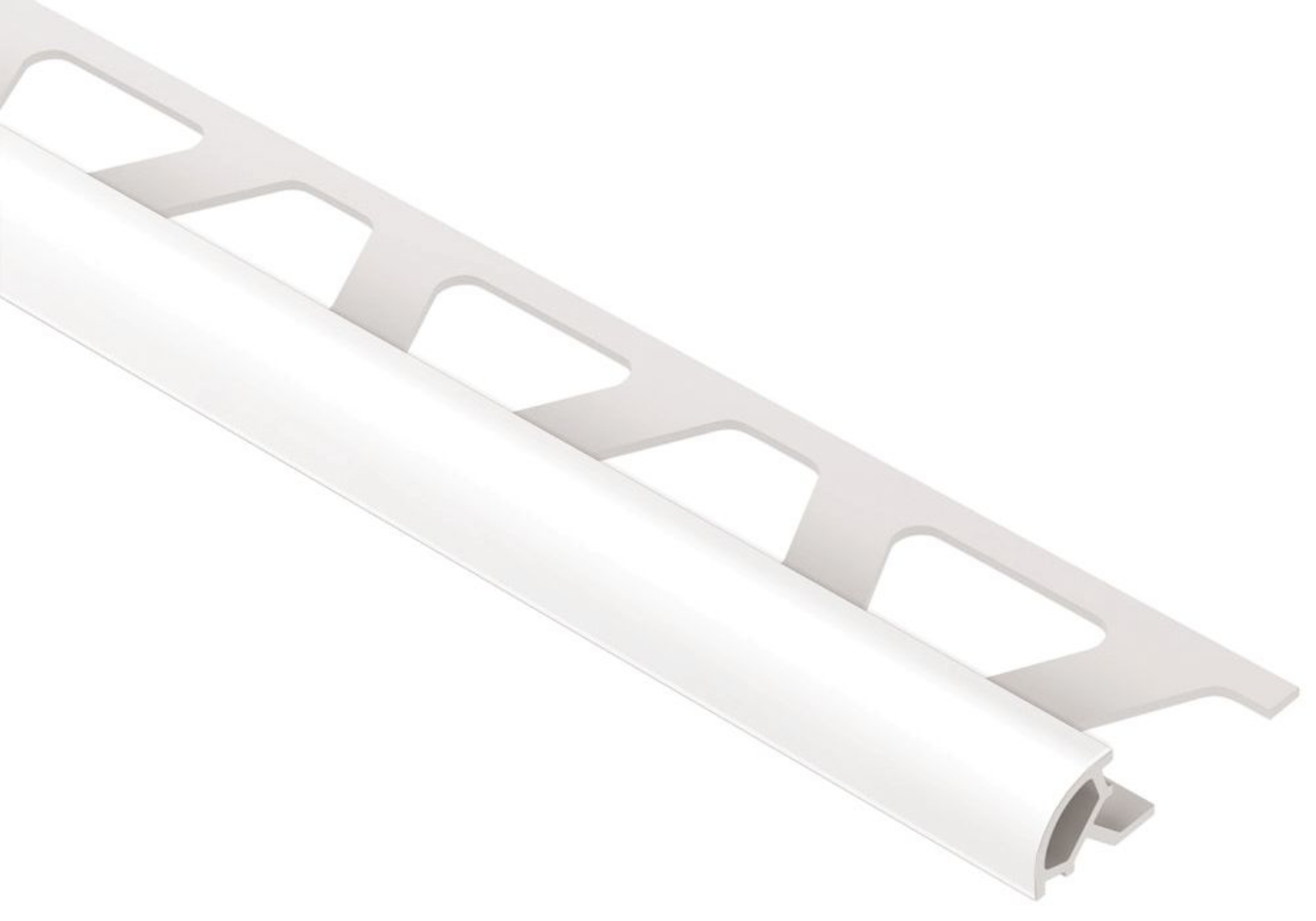 Schluter Rondec Profilé Rond 7/16" Pvc Blanc Écl PRO110BW