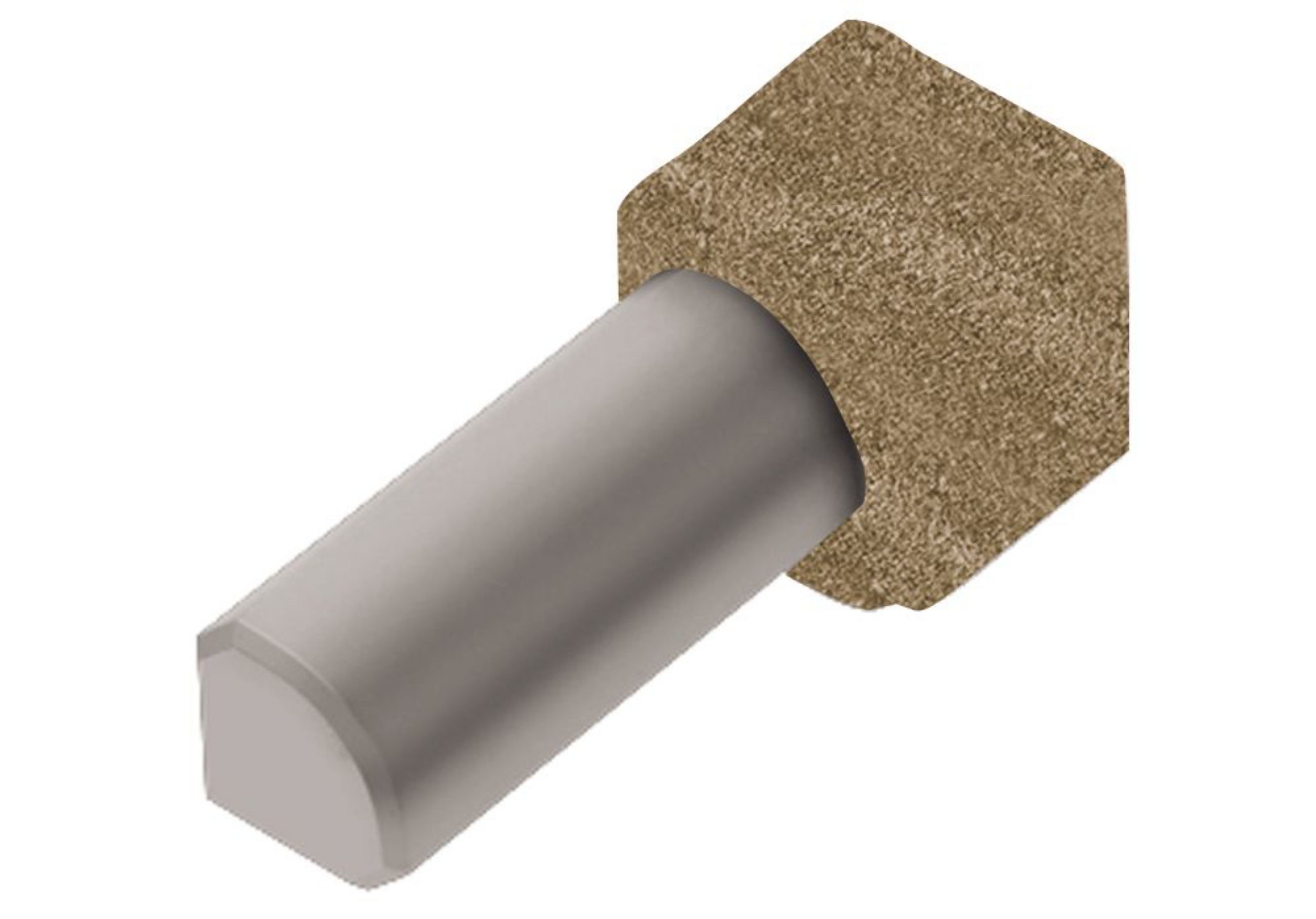 Schluter Rondec Coin Int 3/8" Alum Beige IV/RO100TSB
