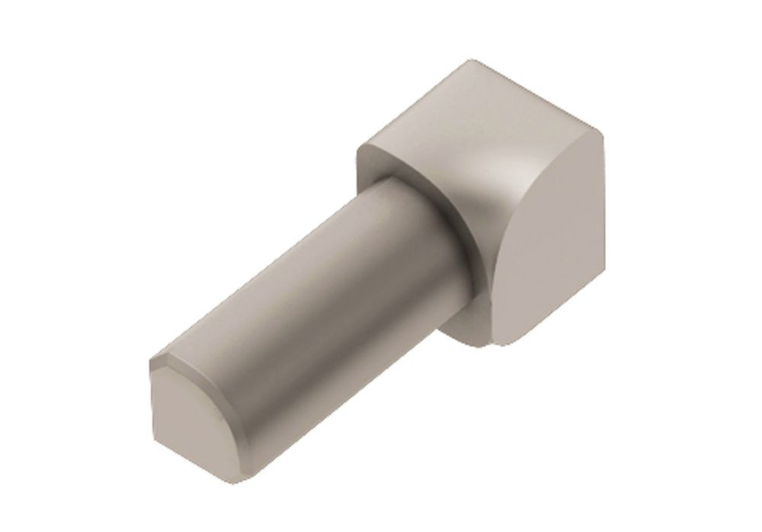 Schluter Rondec Coin Int 3/8" Alum Nickel Mat IV/RO100AT