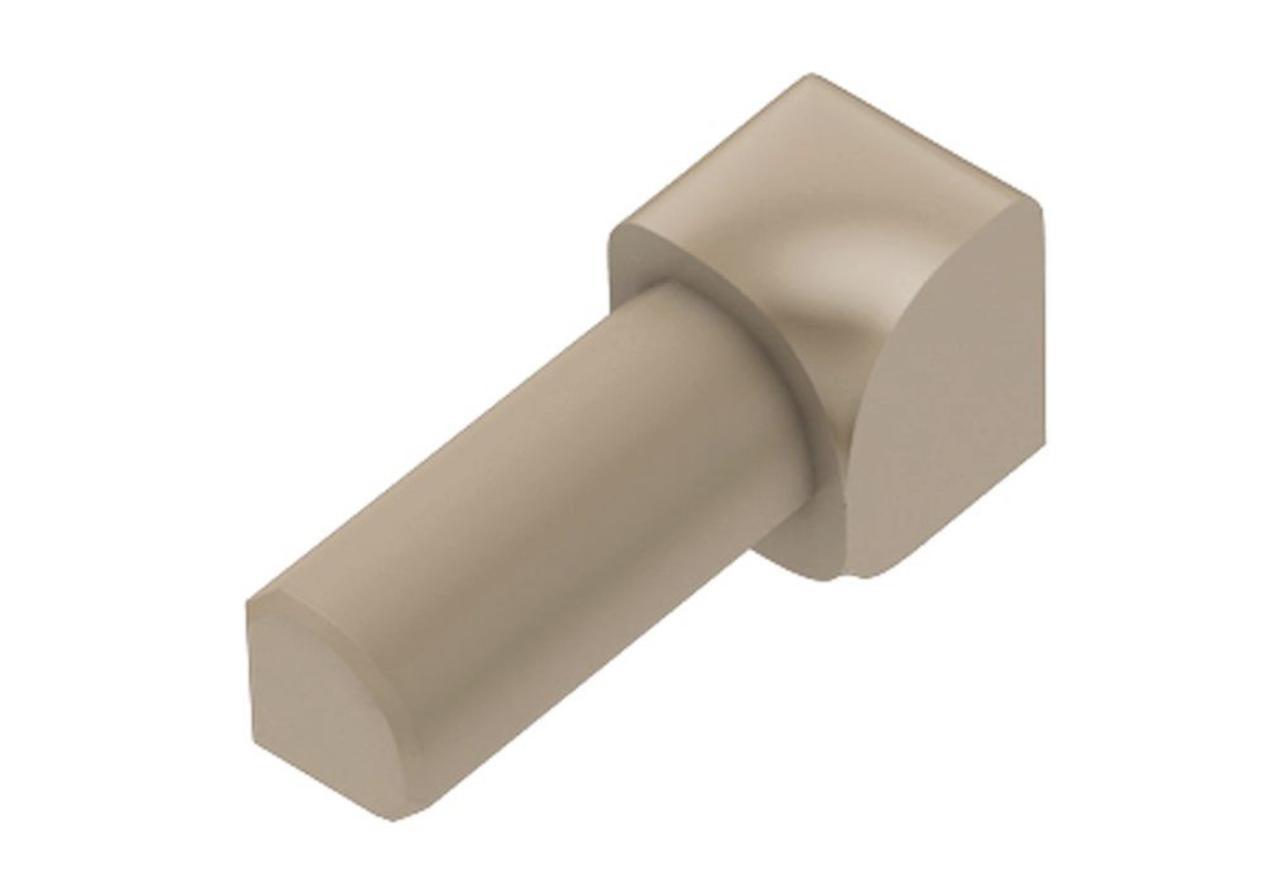 Schluter Rondec Coin Int 3/8" Pvc Beige Clair I/PRO100HB