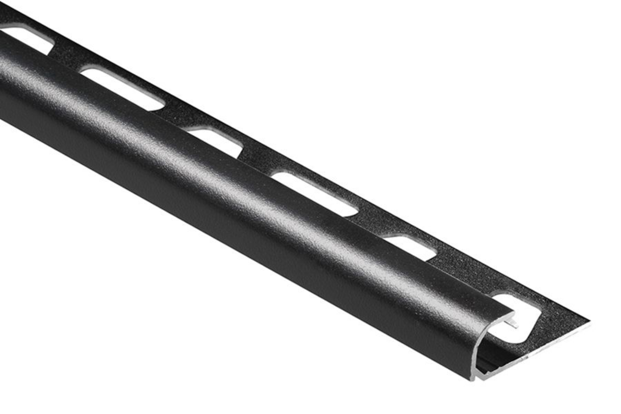 Schluter Rondec Profilé Rond 3/8" Alum Noir Mat RO100MGS