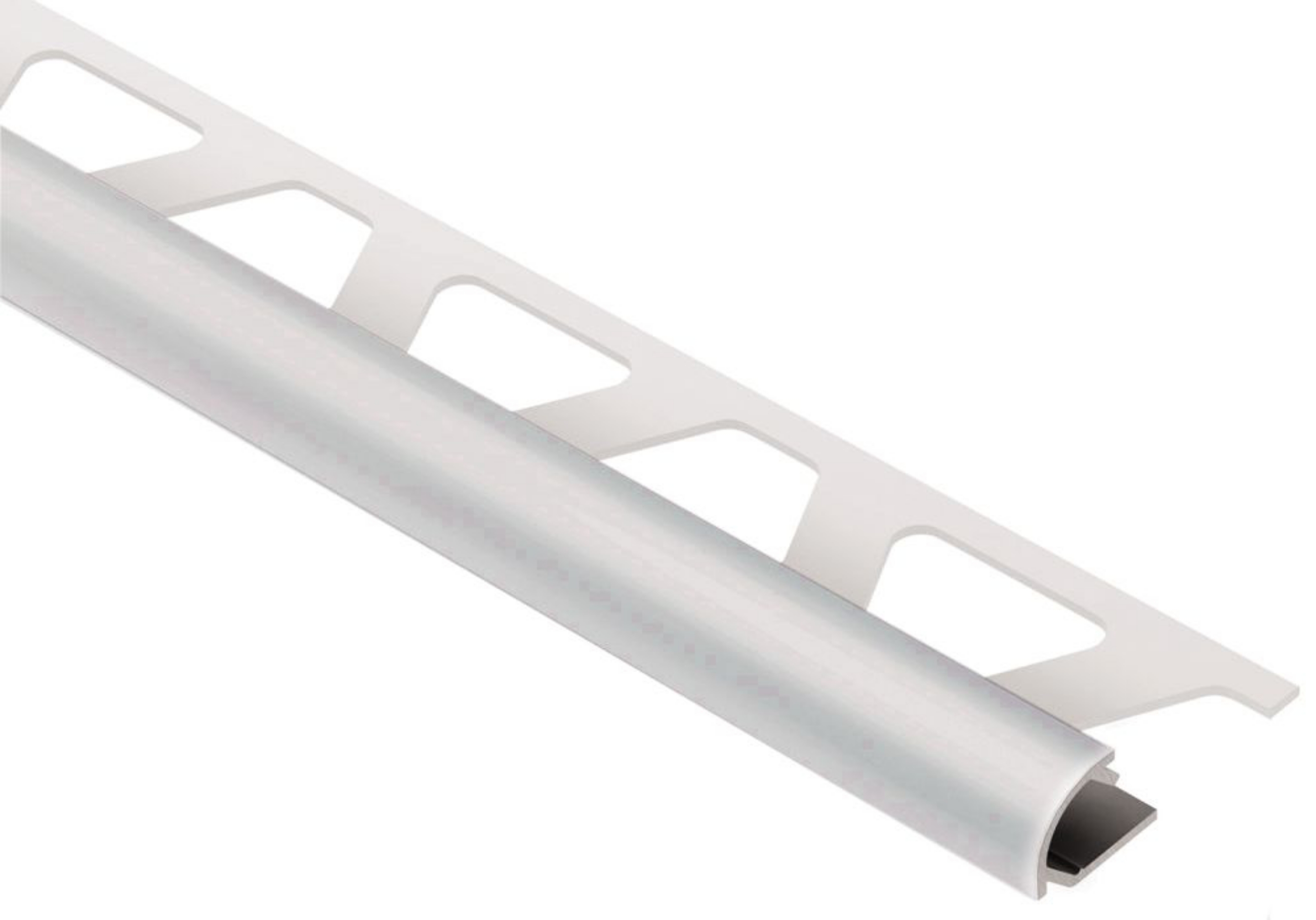 Schluter Rondec Profilé Rond 3/8" Alum Gris Clair RO100HG