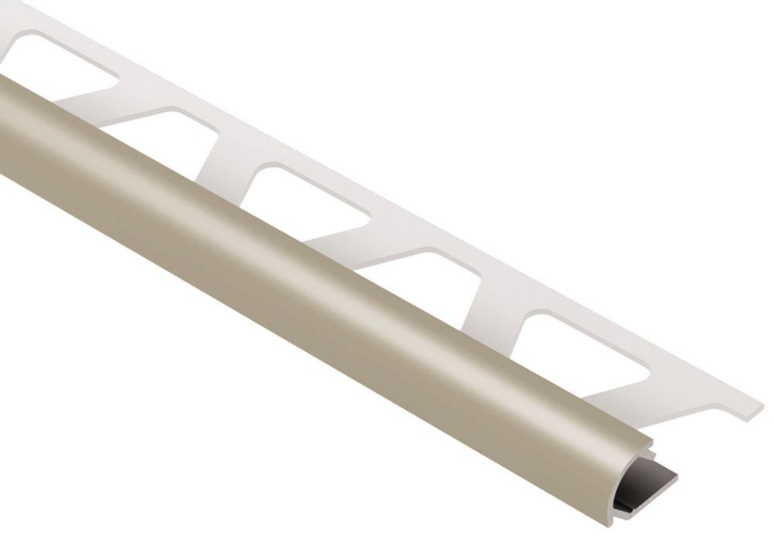 Schluter Rondec Profilé Rond 3/8" Alum Gris RO100G