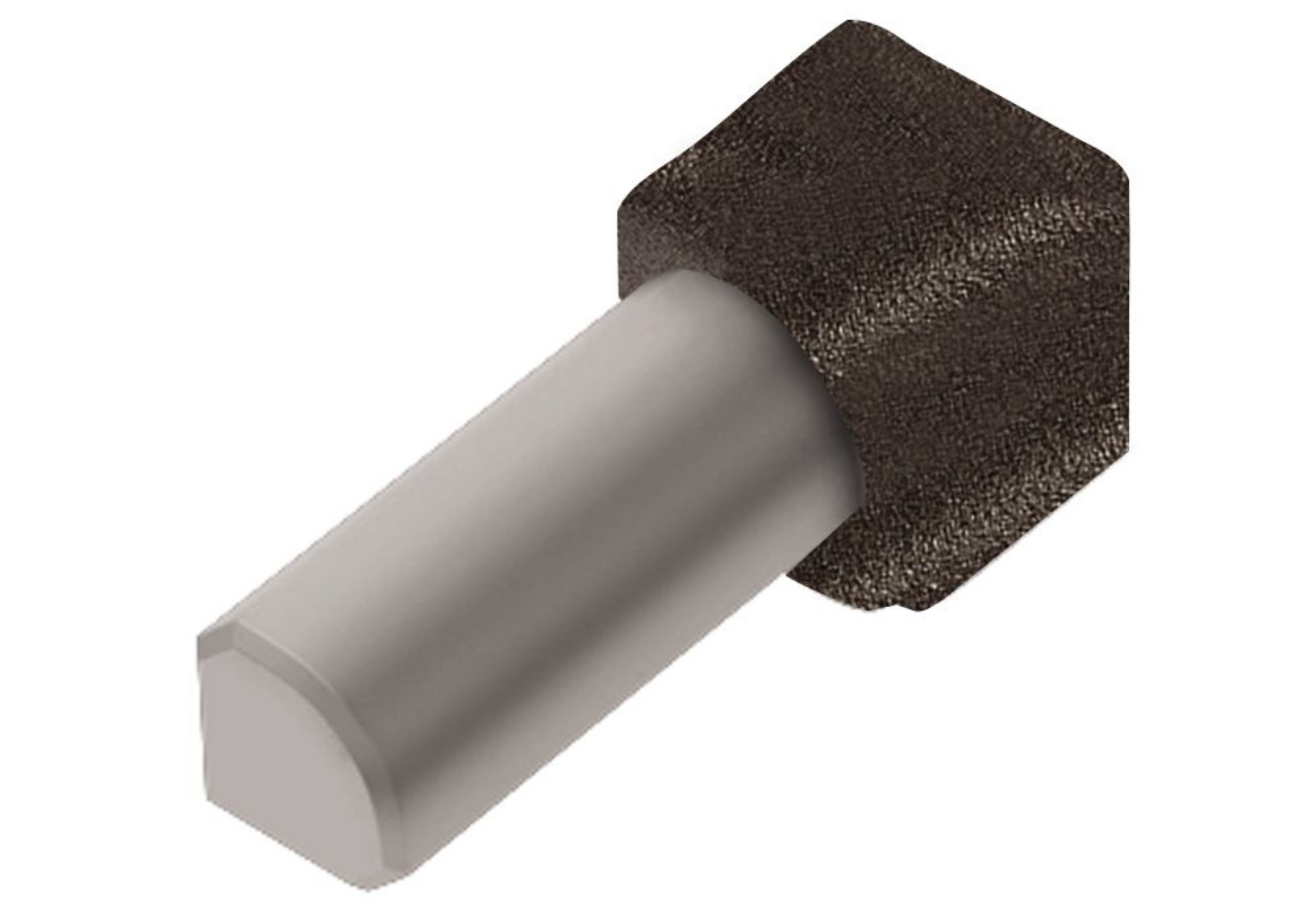 Schluter Rondec Coin Int 5/16" Alum Anthracite Foncé IV/RO80TSDA