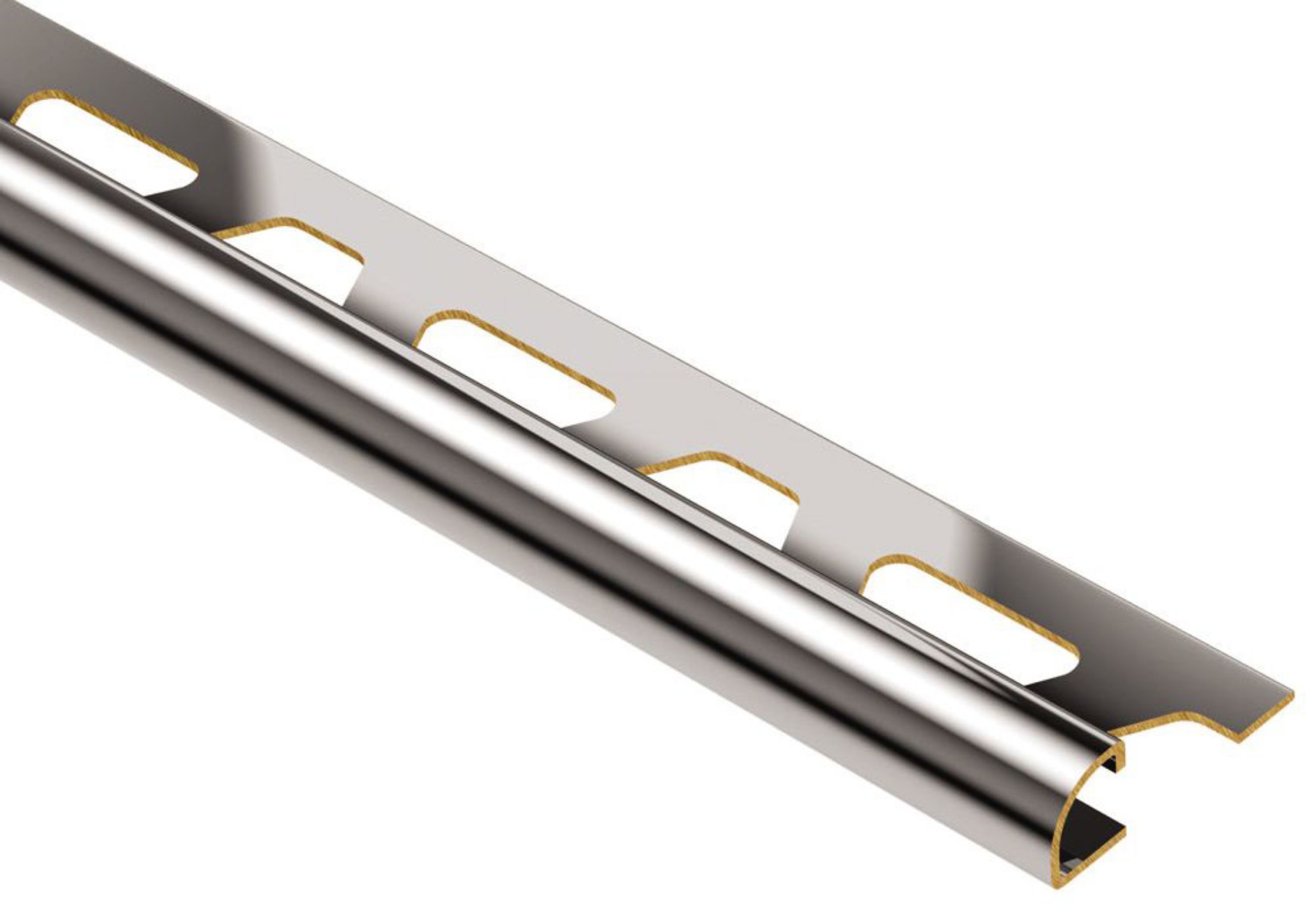 Schluter Rondec Profilé Rond 5/16" Laiton Chromé RO80MC