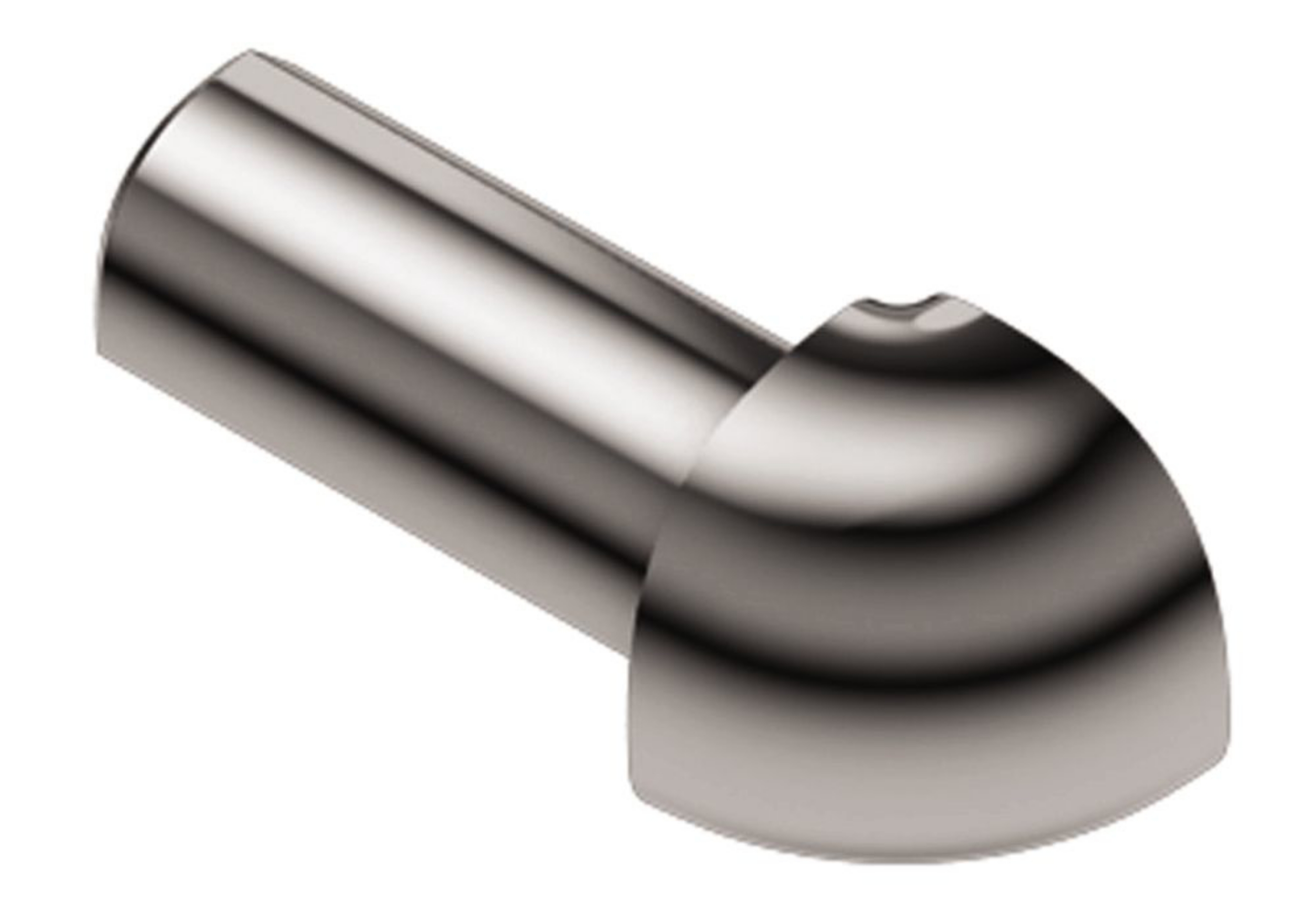 Schluter Rondec Coin Ext 1/4" Alum Apparence Inox ED/RO60E