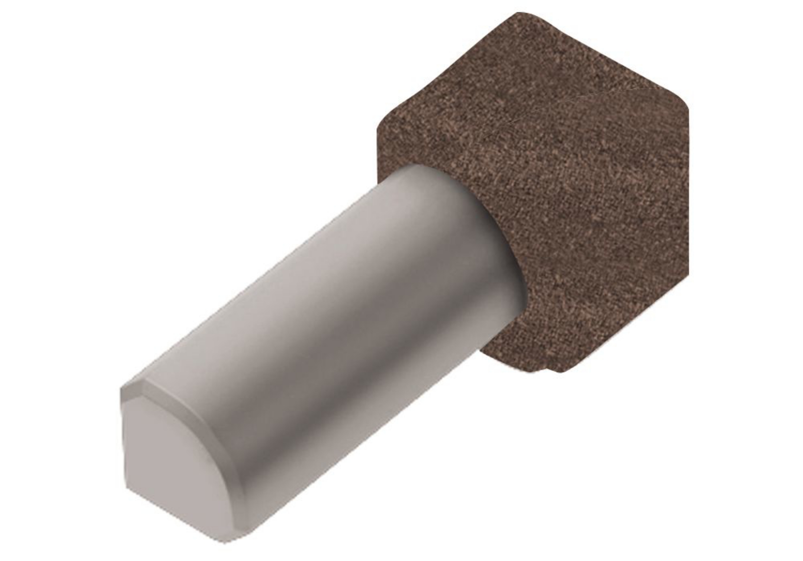 Schluter Rondec Coin Int 1/4" Alum Bronze IV/RO60TSOB