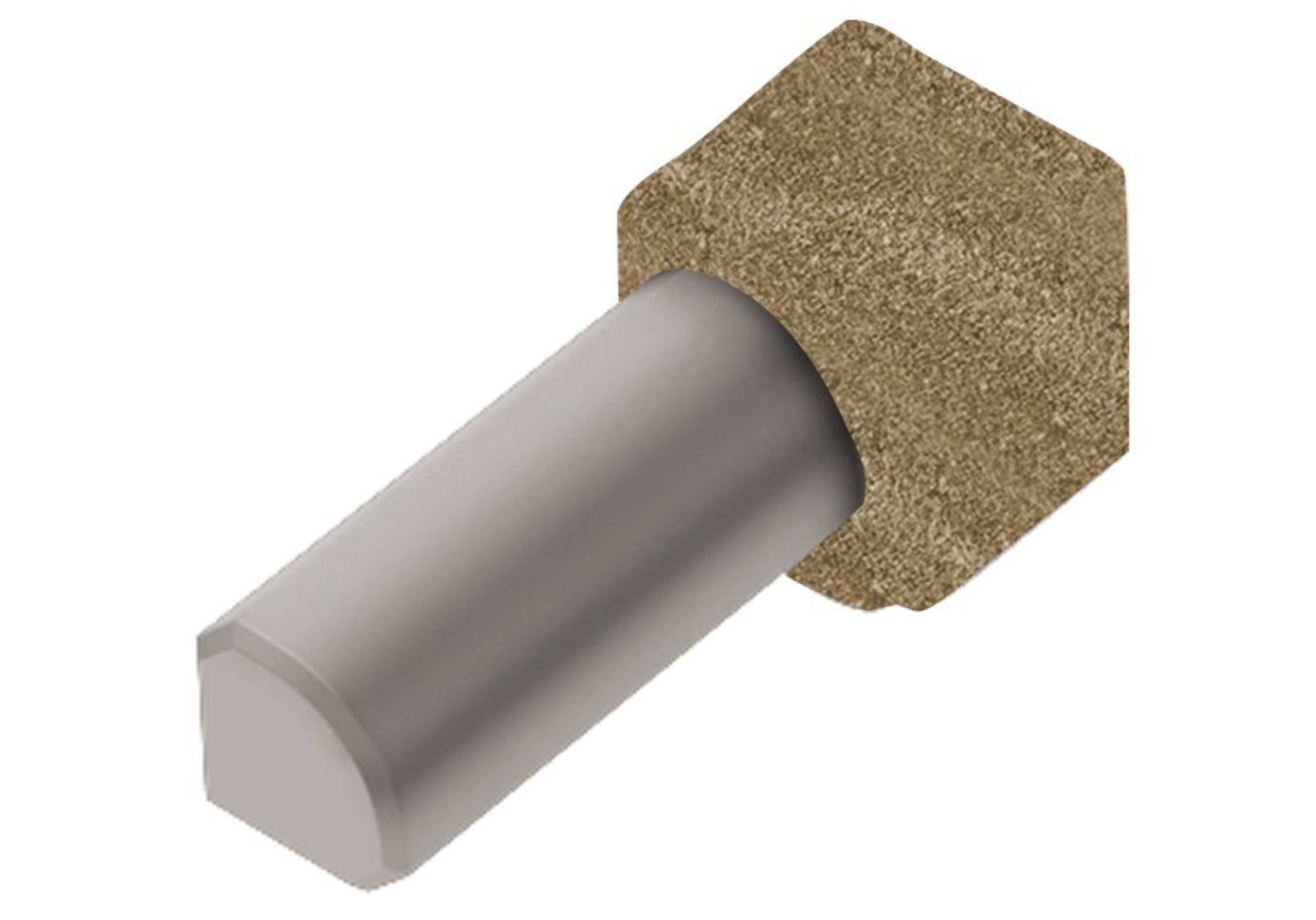 Schluter Rondec Coin Int 1/4" Alum Beige IV/RO60TSB