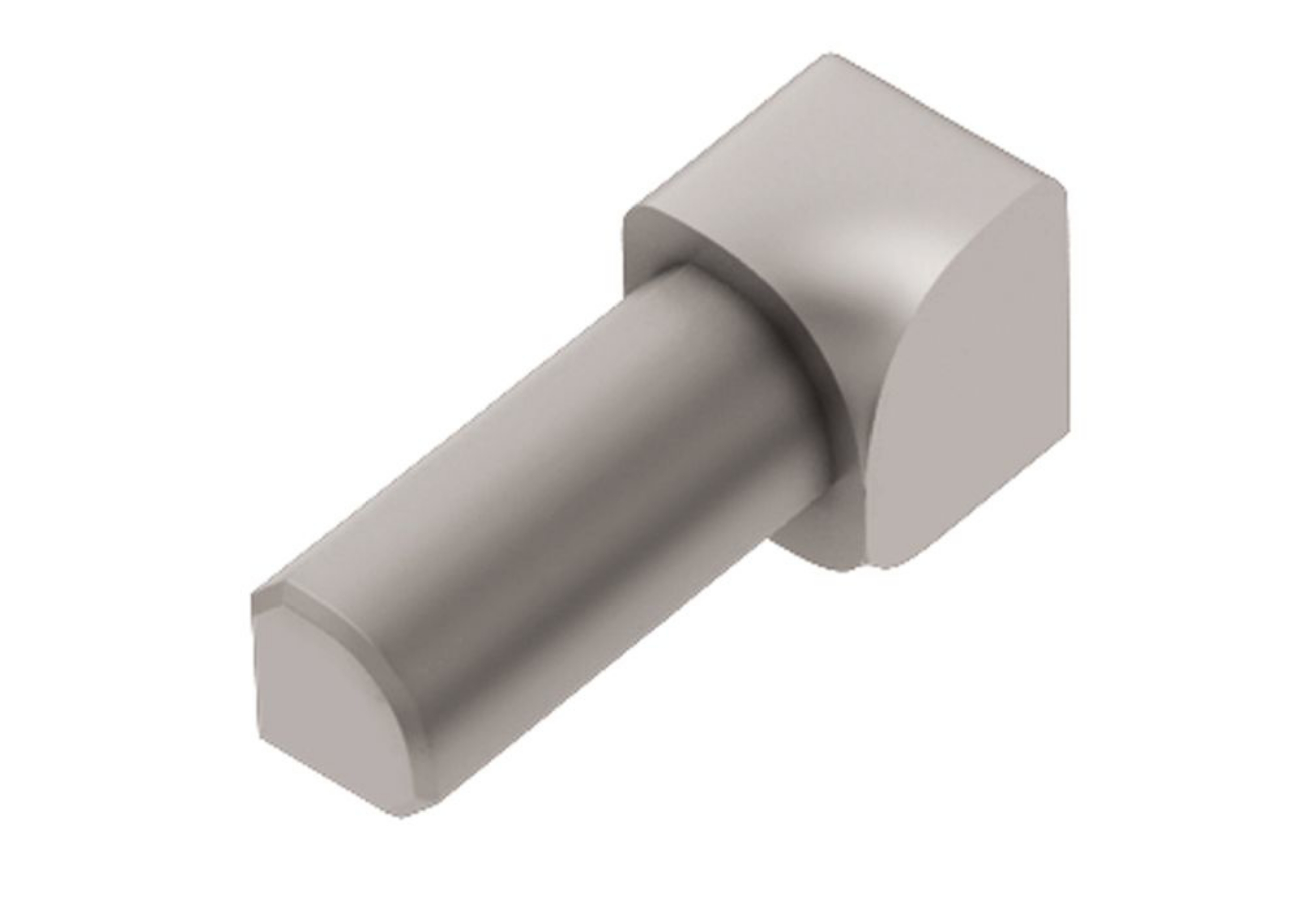 Schluter Rondec Coin Int 1/4" Alum Mat IV/RO60AE
