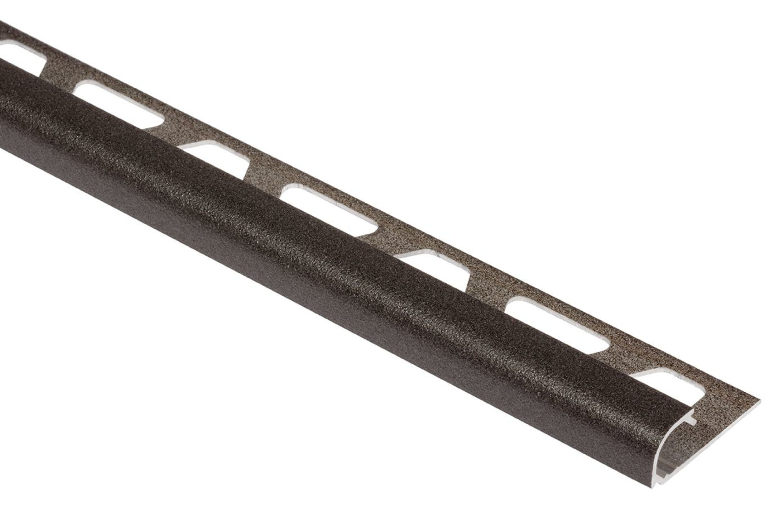 Schluter Rondec Profilé Rond 1/4" Alum Anthracite Foncé RO60TSDA