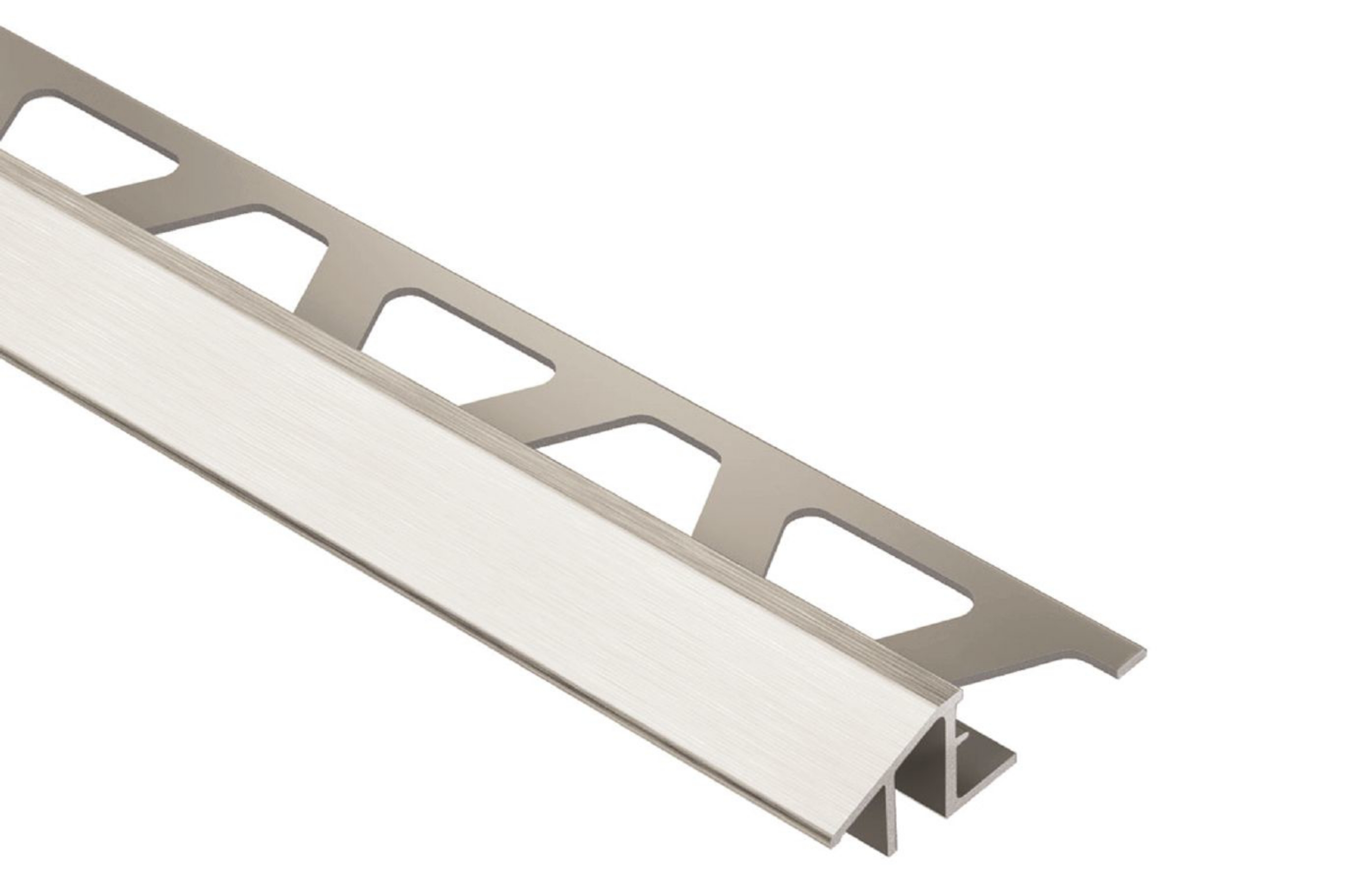 Schluter Reno-Tk Transition 1/2" Alum Nickel Brossé ATK125ATGB