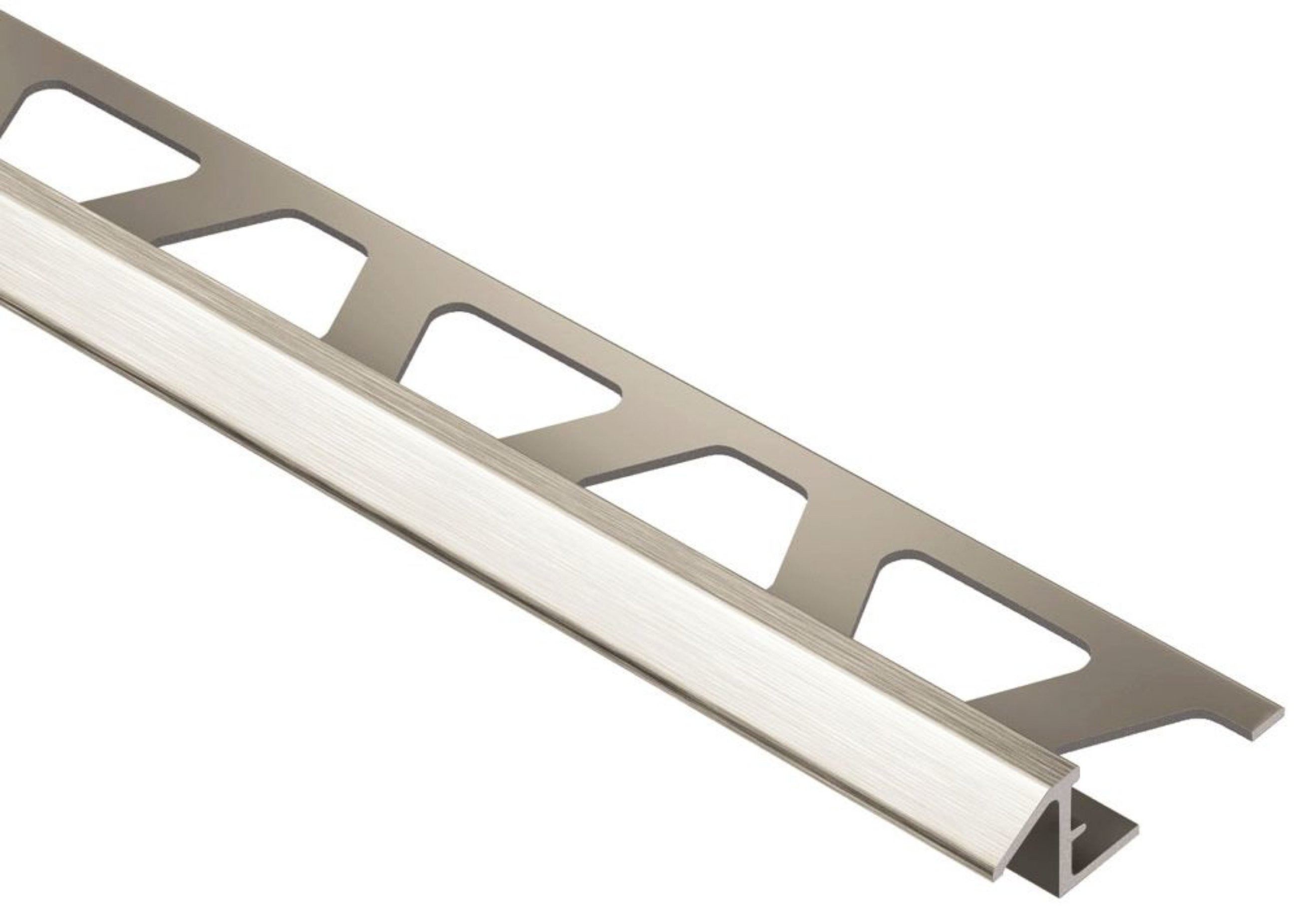 Schluter Reno-Tk Transition 3/8" Alum Nickel Brossé ATK100ATGB