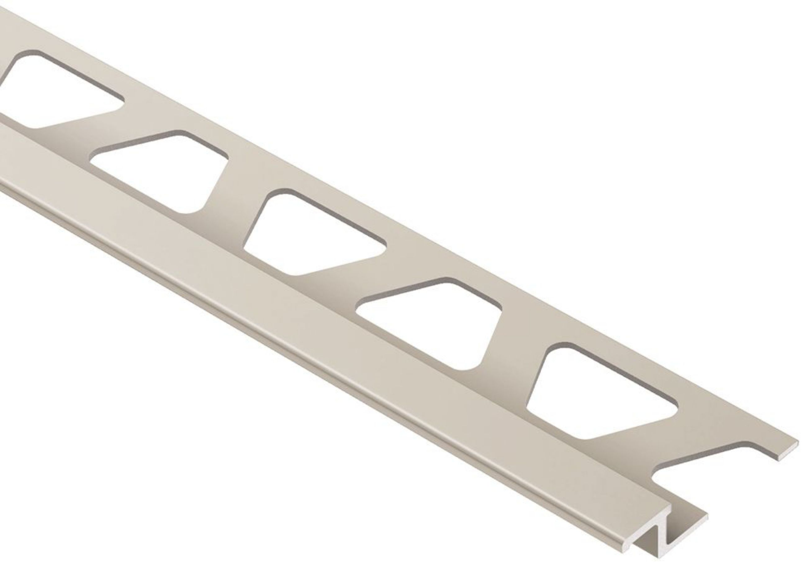Schluter Reno-Tk Transition 1/4" Alum Nickel Mat ATK60AT