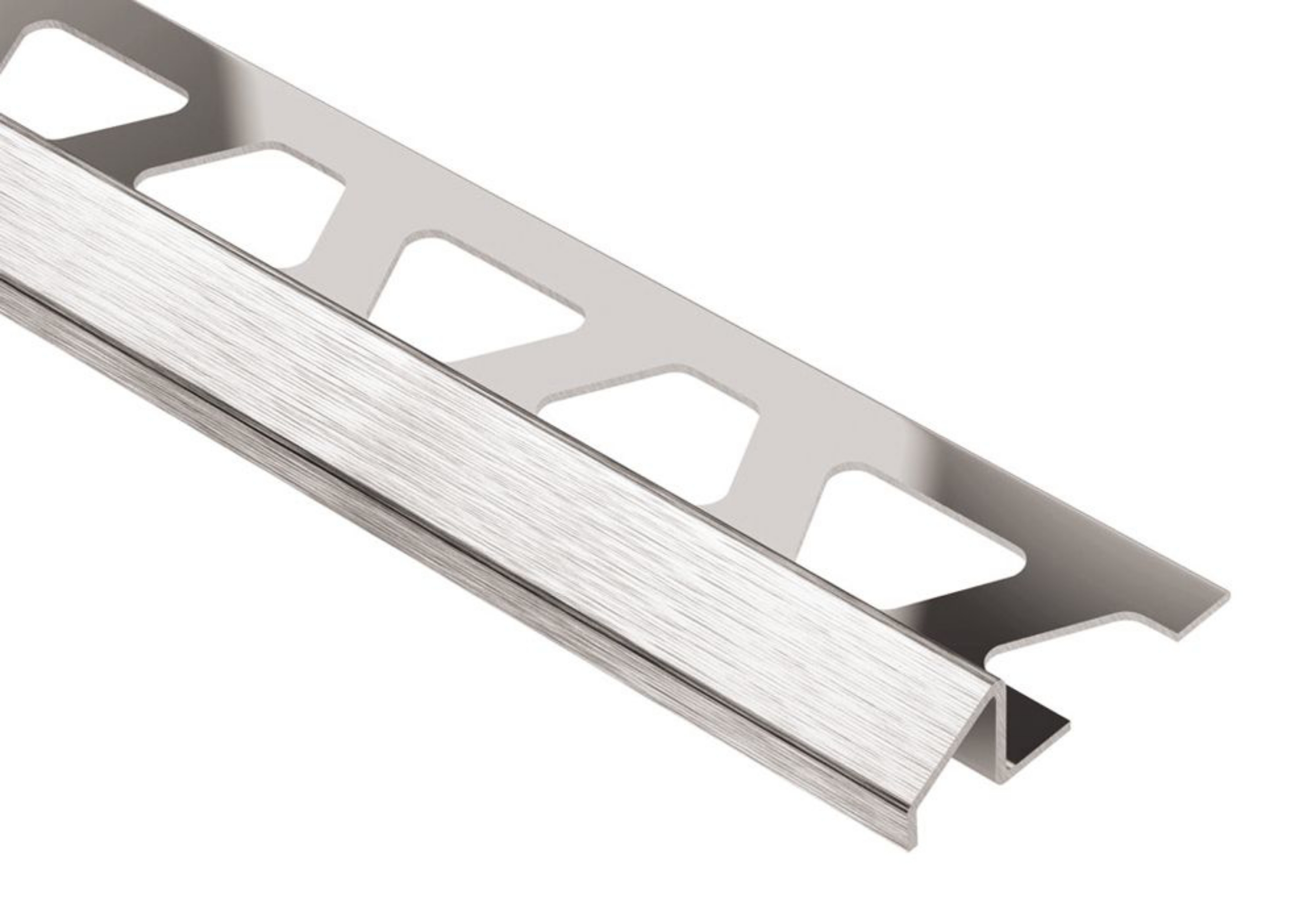 Schluter Reno-U Transition 9/16" Inox Brossé EBU150