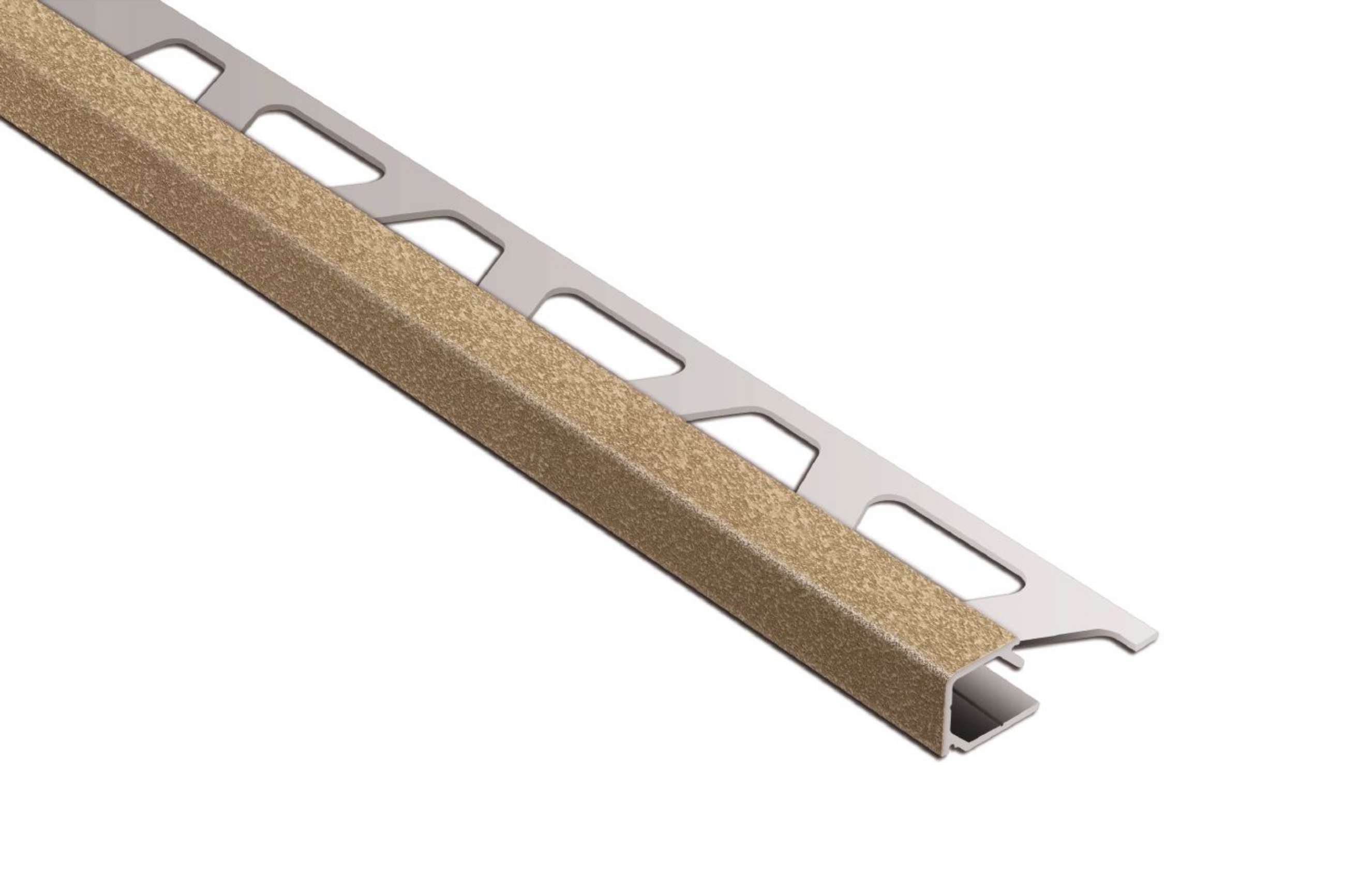 Schluter Quadec Profilé Carré 3/8" Alum Beige 10' Q100TSB/300