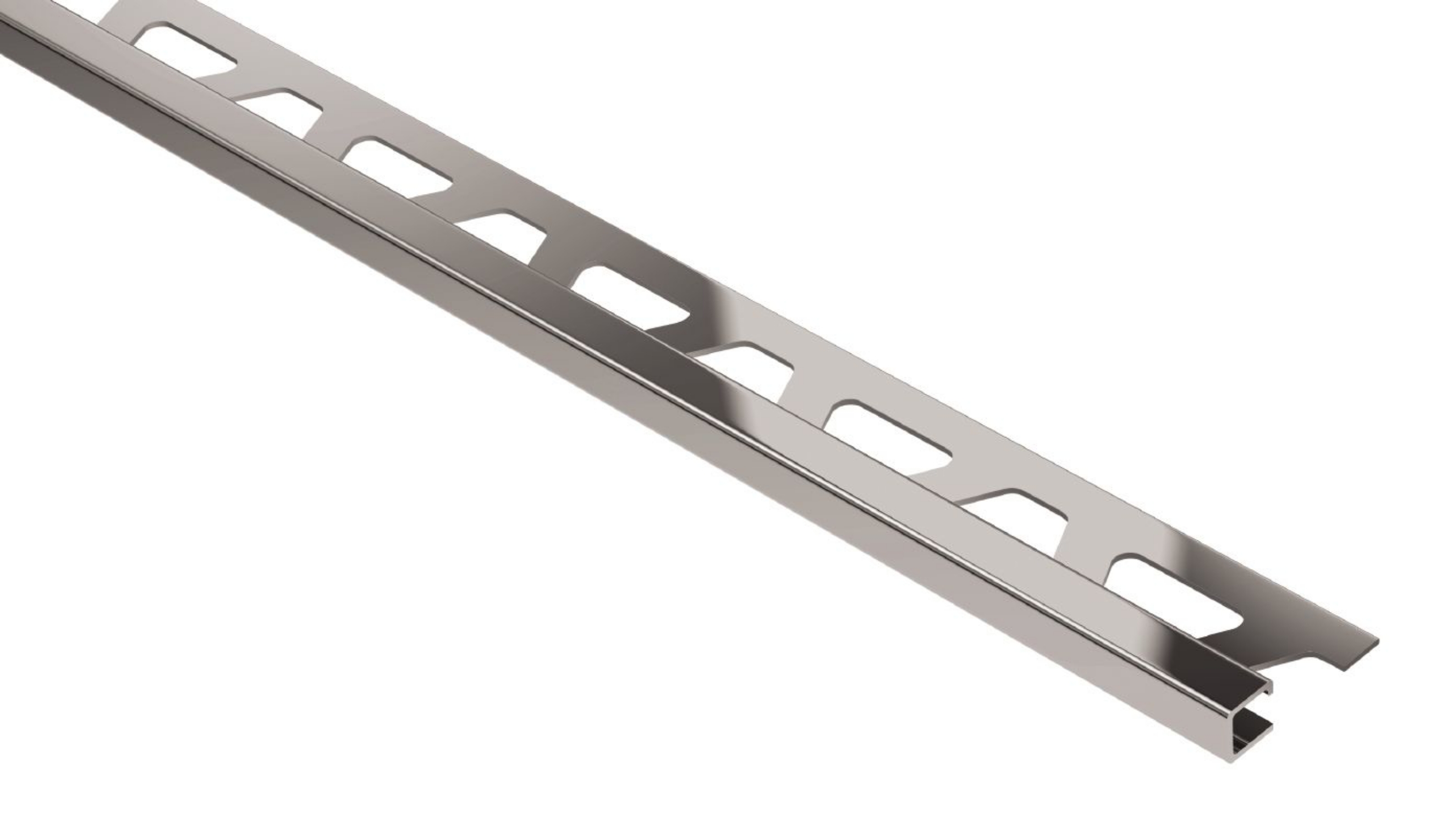 Schluter Quadec Profilé Carré 9/16" Inox Q150E