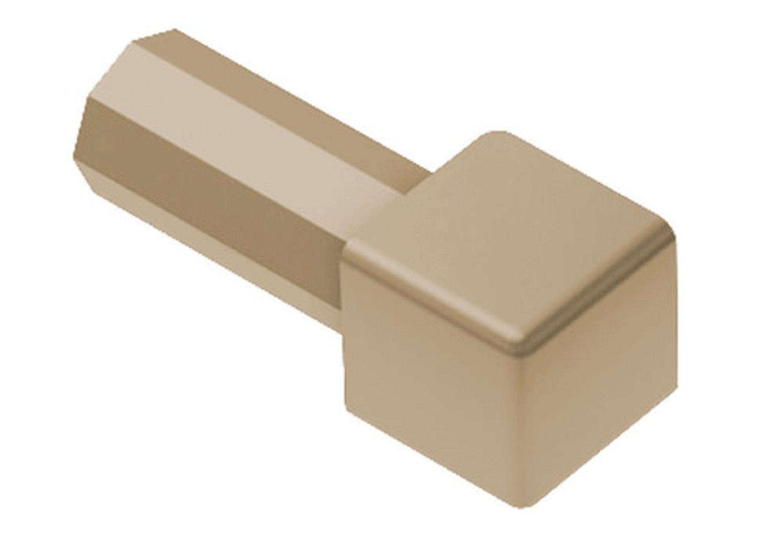 Schluter Quadec Coin Ext 1/2" Pvc Beige Cl E/PQ125HB