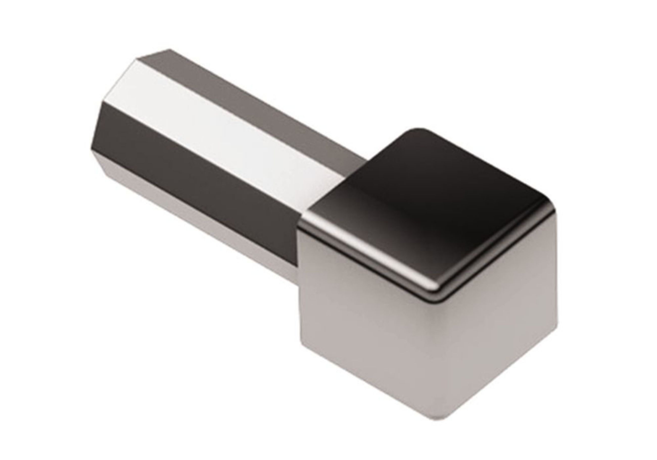 Schluter Quadec Coin Int/Ext 1/2" Alum Chromé Poli EV/Q125ACG