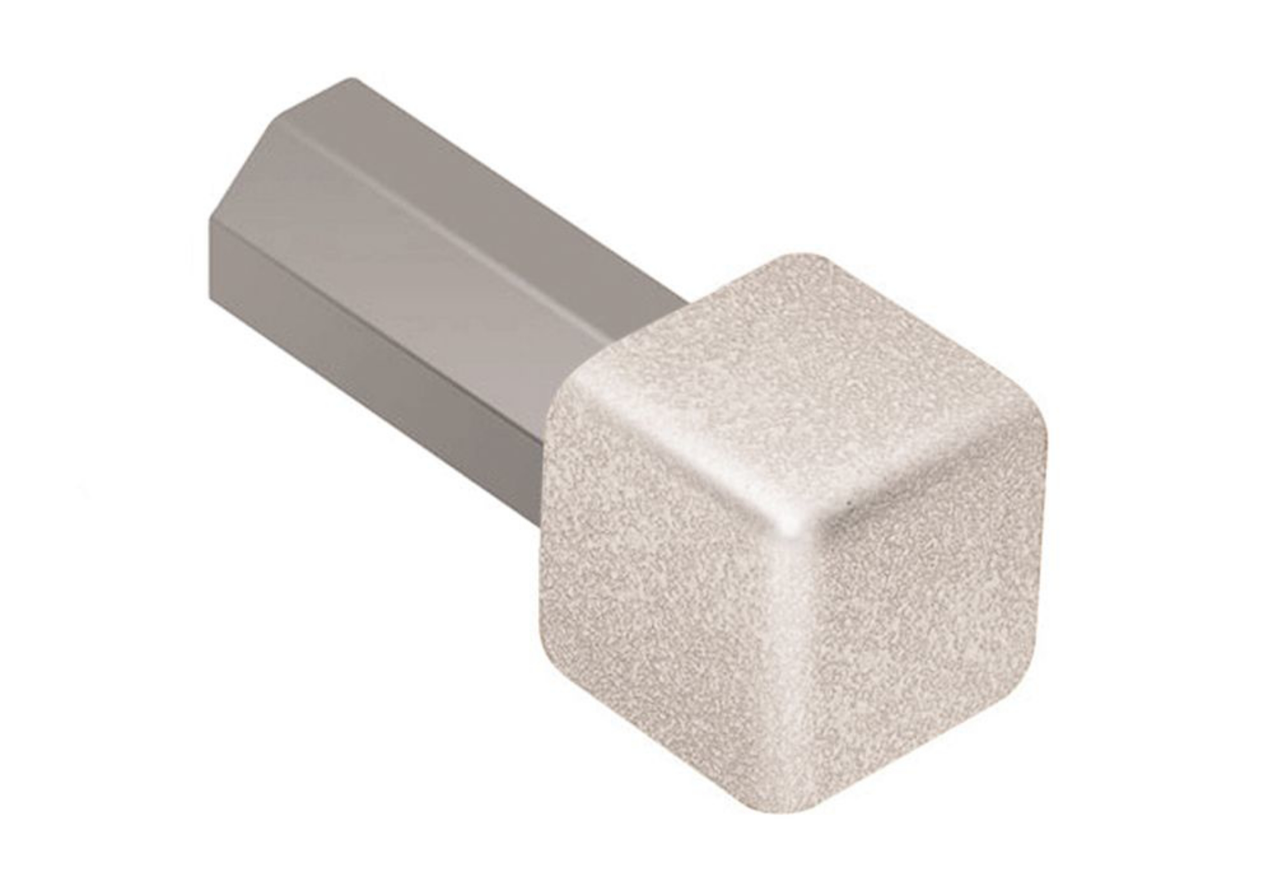Schluter Quadec Coin Int/Ext 1/2" Alum Grège EV/Q125TSBG
