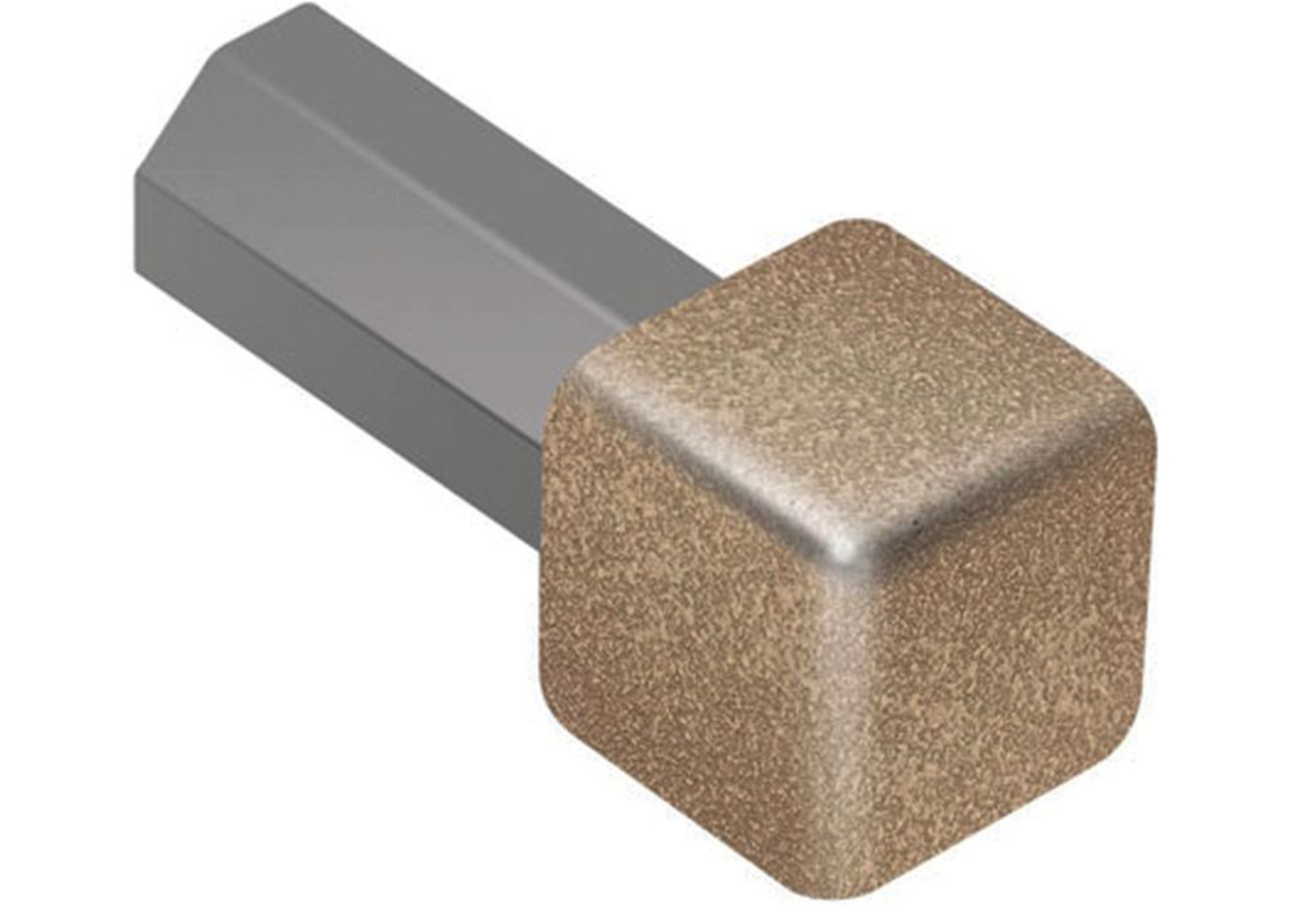 Schluter Quadec Coin Int/Ext 7/16" Alum Beige EV/Q110TSB