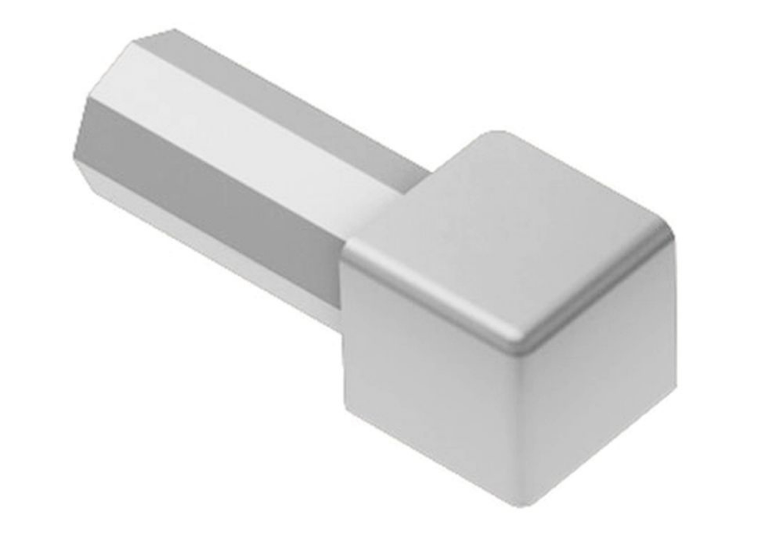 Schluter Quadec Coin Ext 3/8" Pvc Gris Cl E/PQ100HG