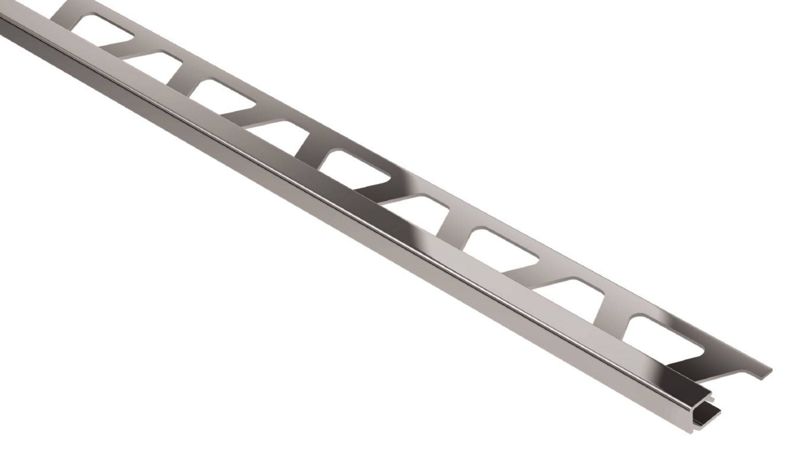 Schluter Quadec Profilé Carré 5/16" Alum Chromé Poli Q80ACG