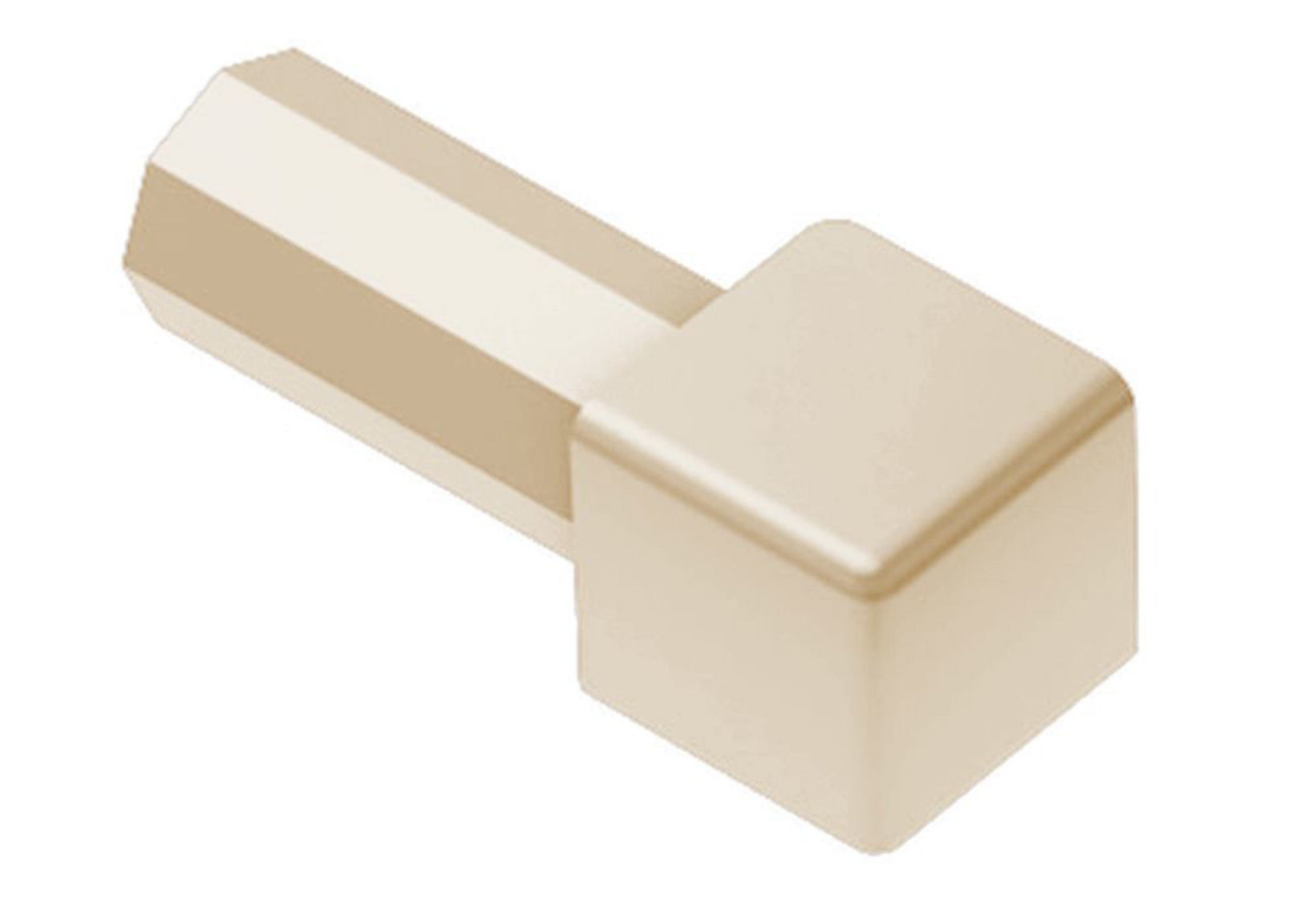 Schluter Quadec Coin Ext 1/4" Pvc Bahama E/PQ60BH